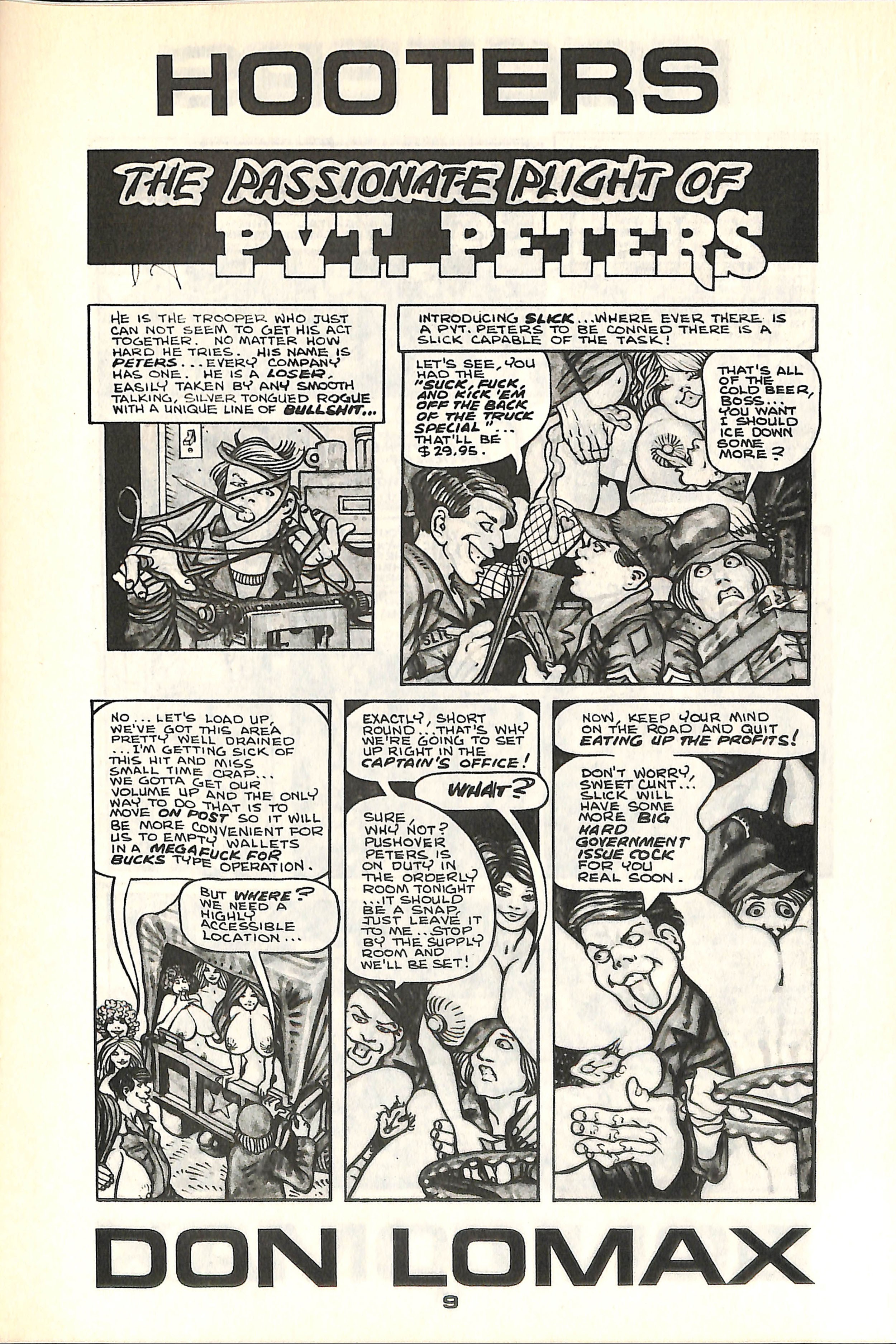 Read online Hooters comic -  Issue #5 - 12