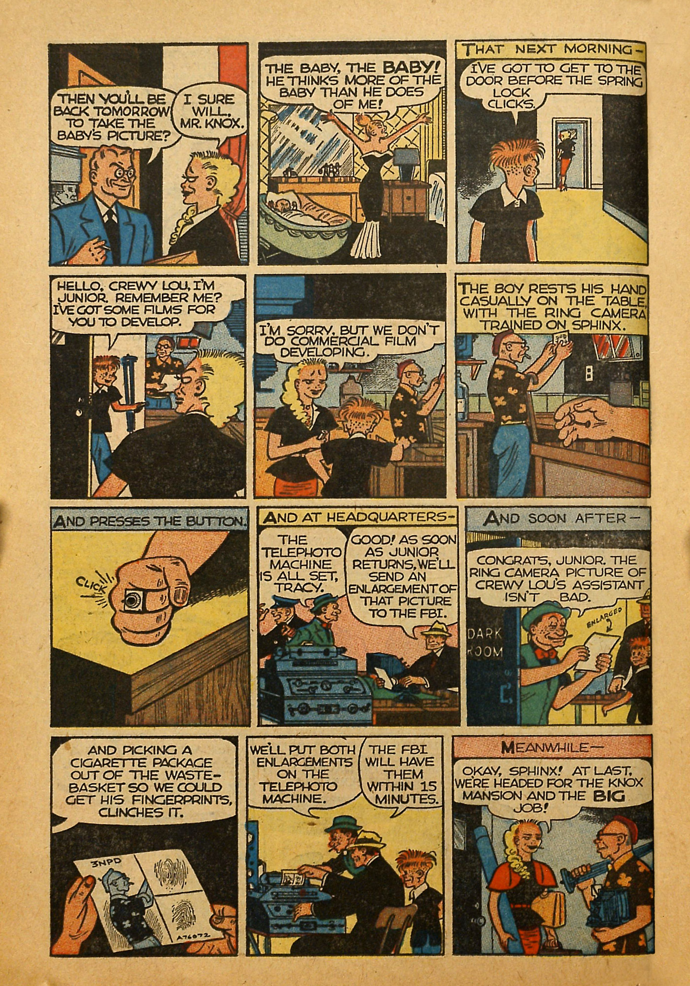 Read online Dick Tracy comic -  Issue #145 - 24