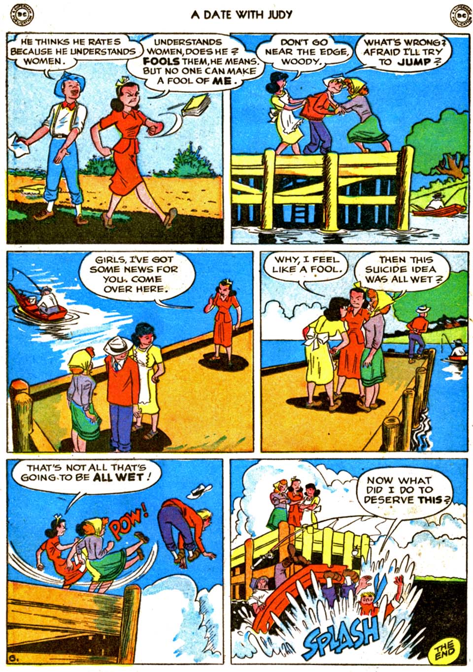 Read online A Date with Judy comic -  Issue #5 - 34