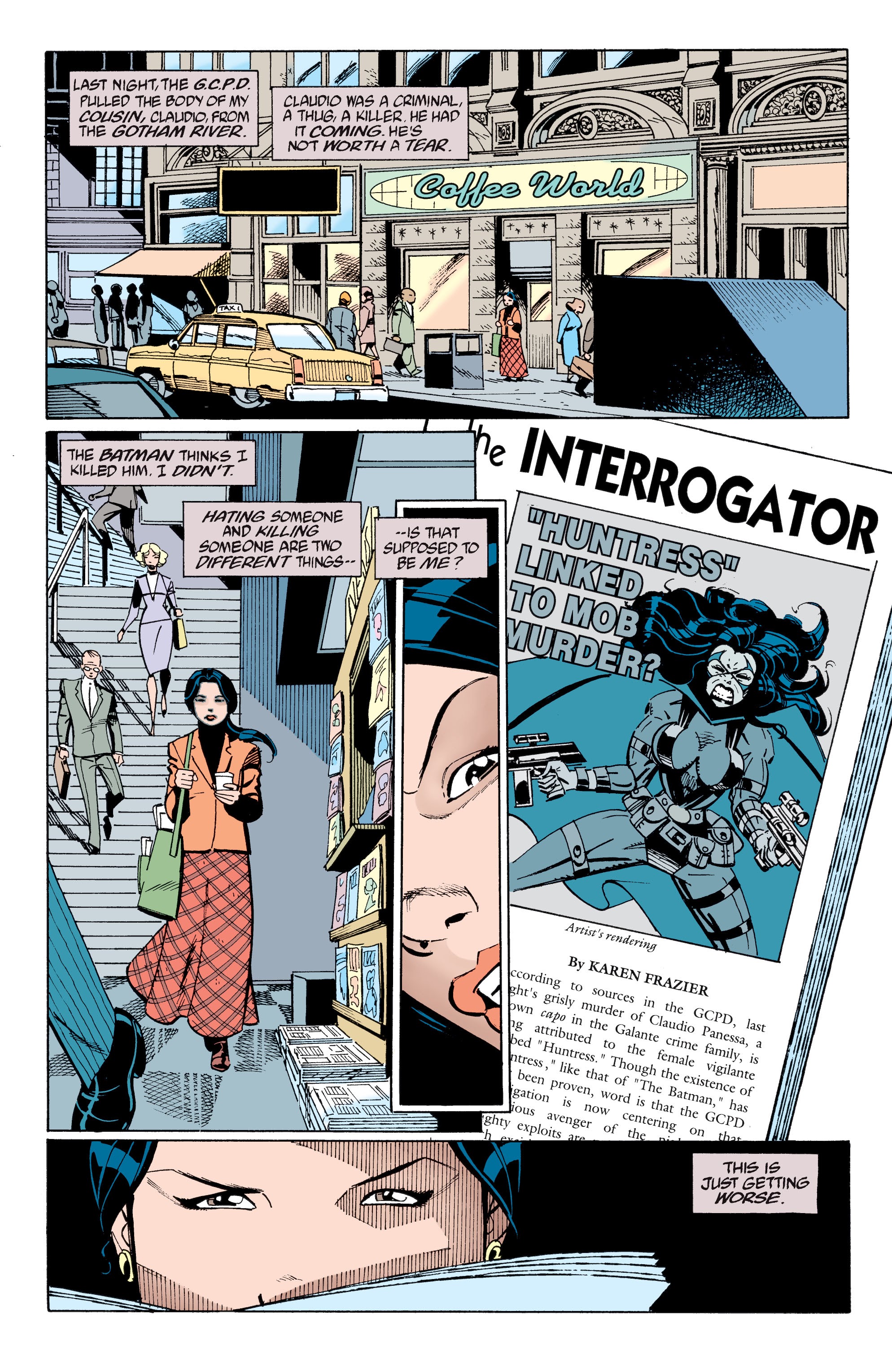 Read online Batman/Huntress: Cry for Blood comic -  Issue # _TPB Birds of Prey - Huntress - 32