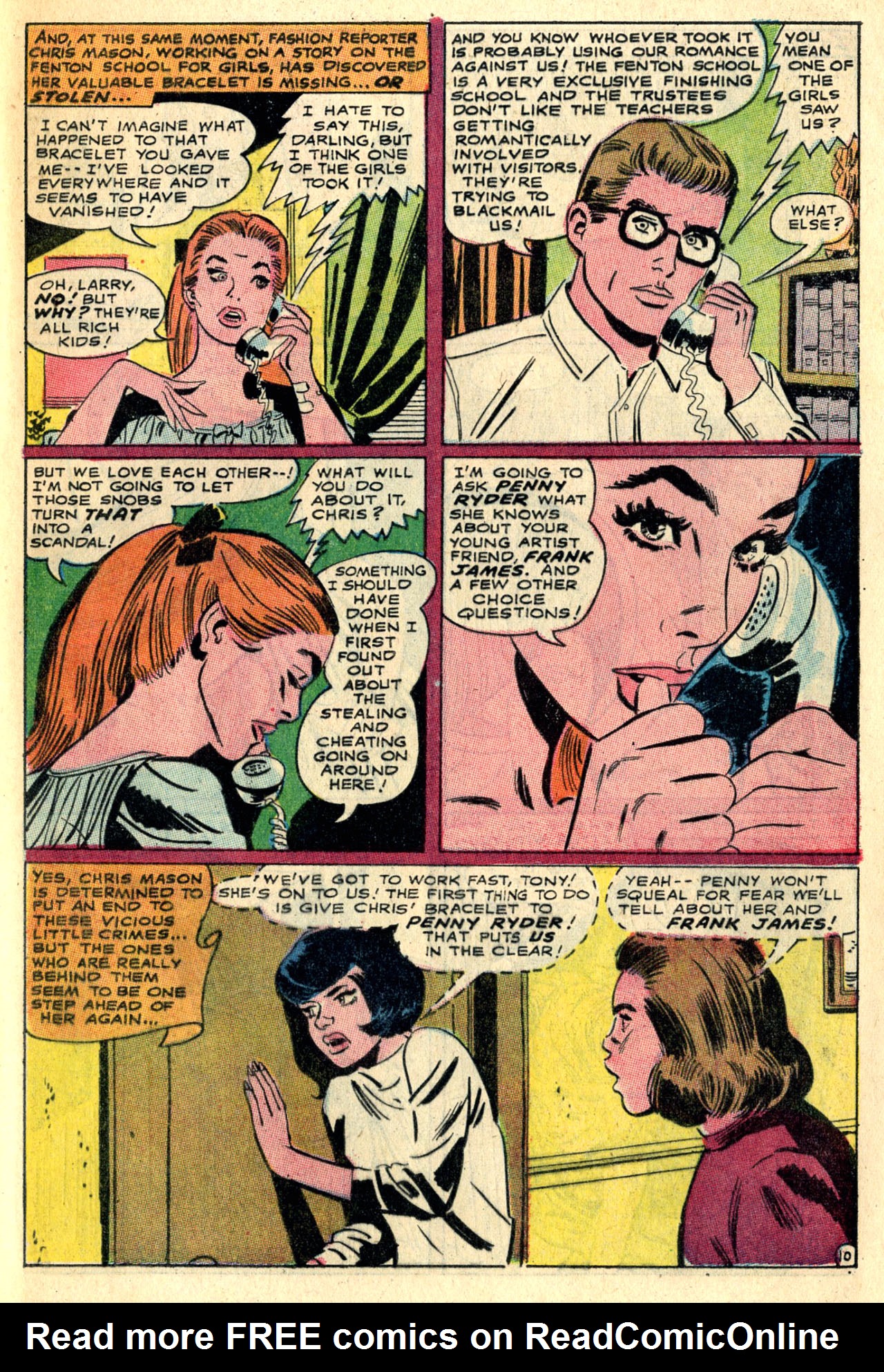 Read online Heart Throbs comic -  Issue #114 - 29