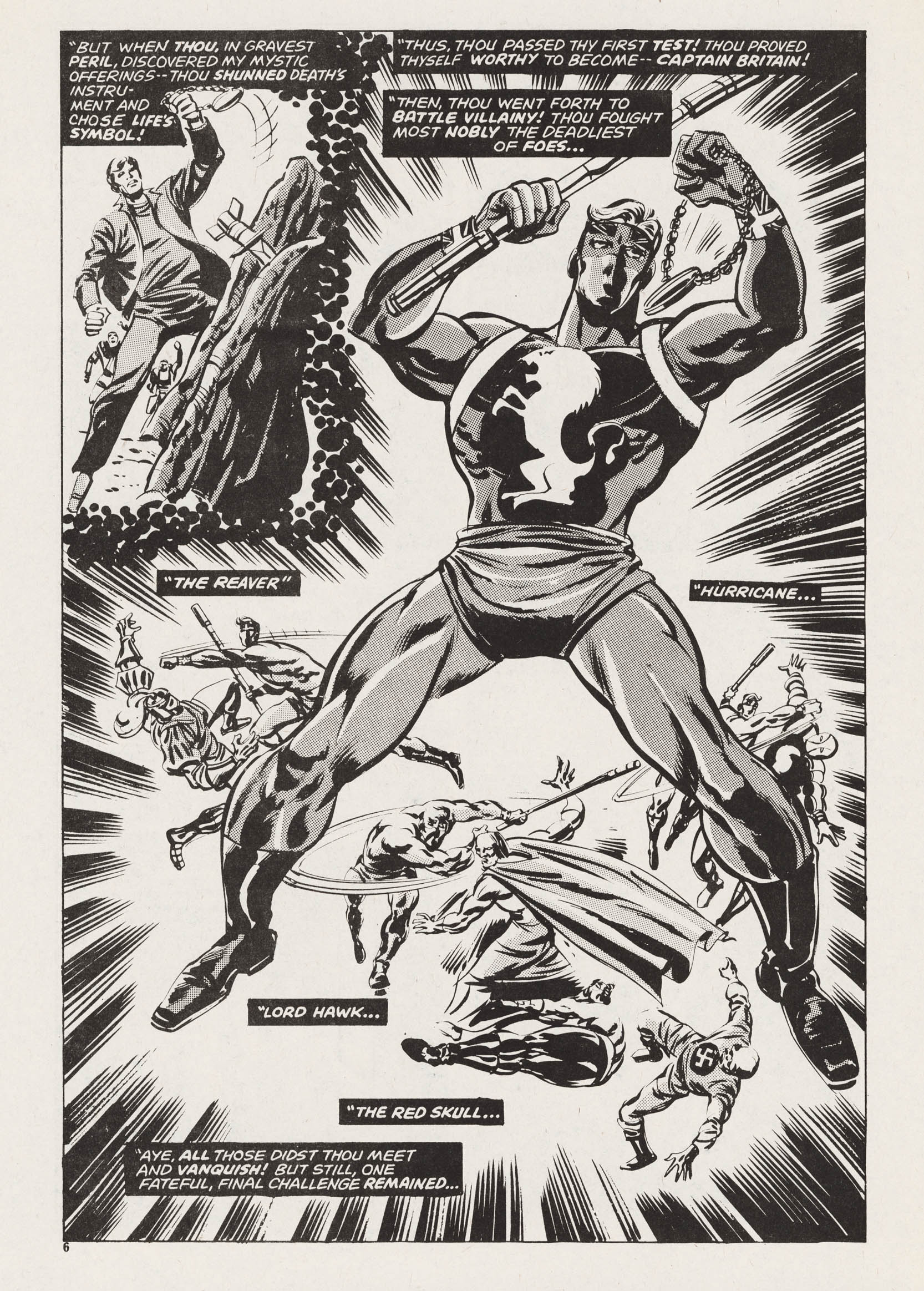 Read online Captain Britain (1976) comic -  Issue #35 - 6