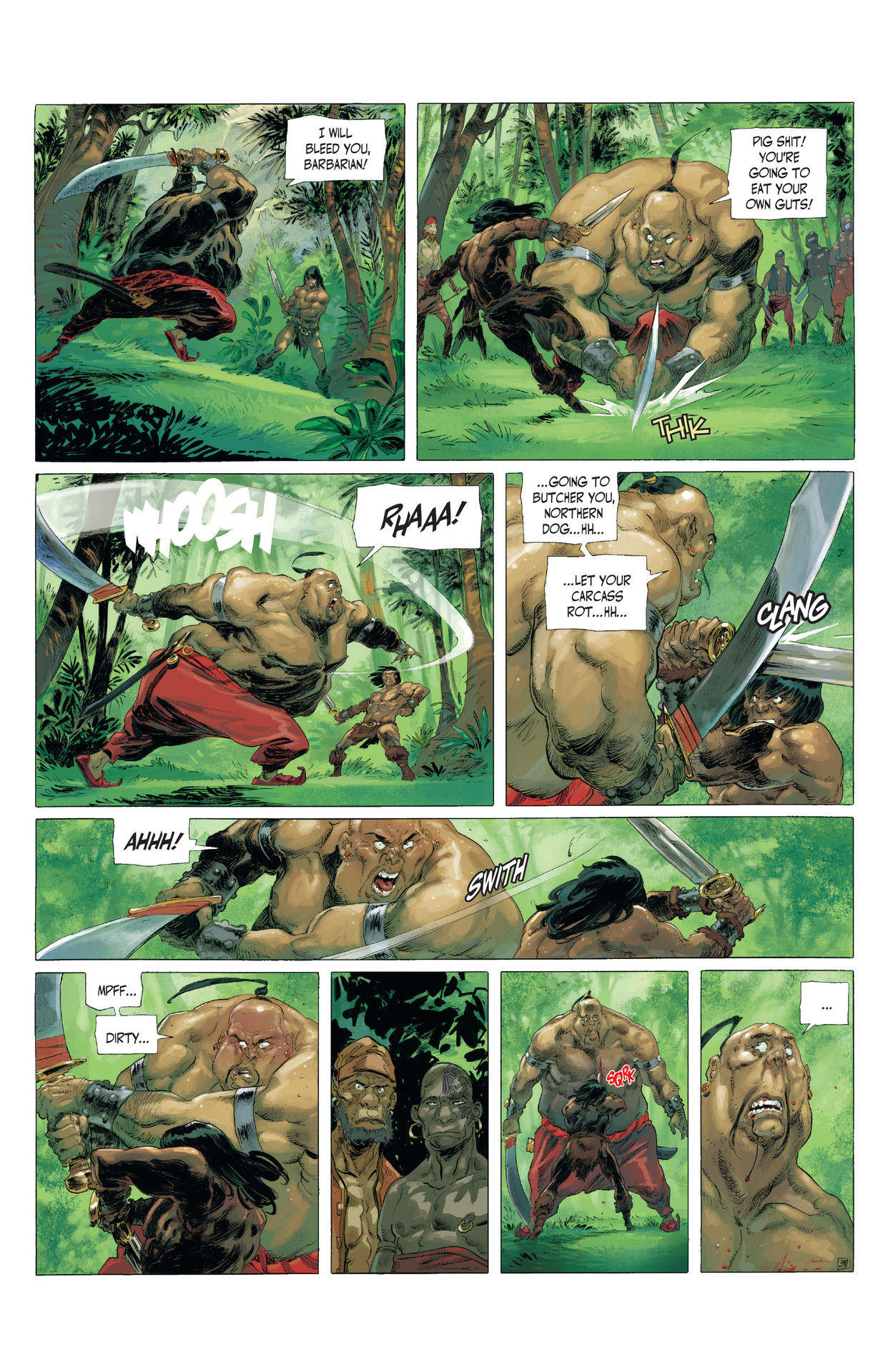 Read online The Cimmerian comic -  Issue # TPB 3 - 43