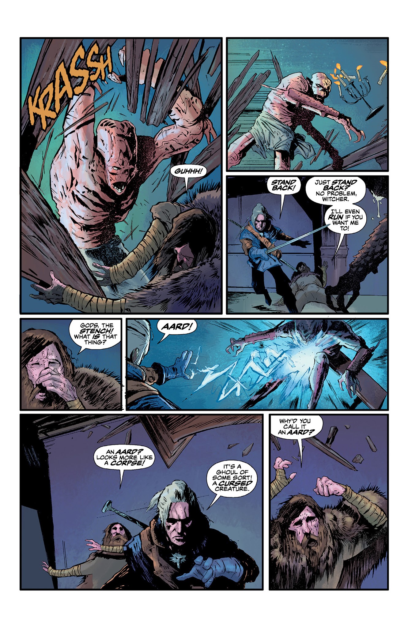 Read online The Witcher (2014) comic -  Issue # _TPB 1 - 38