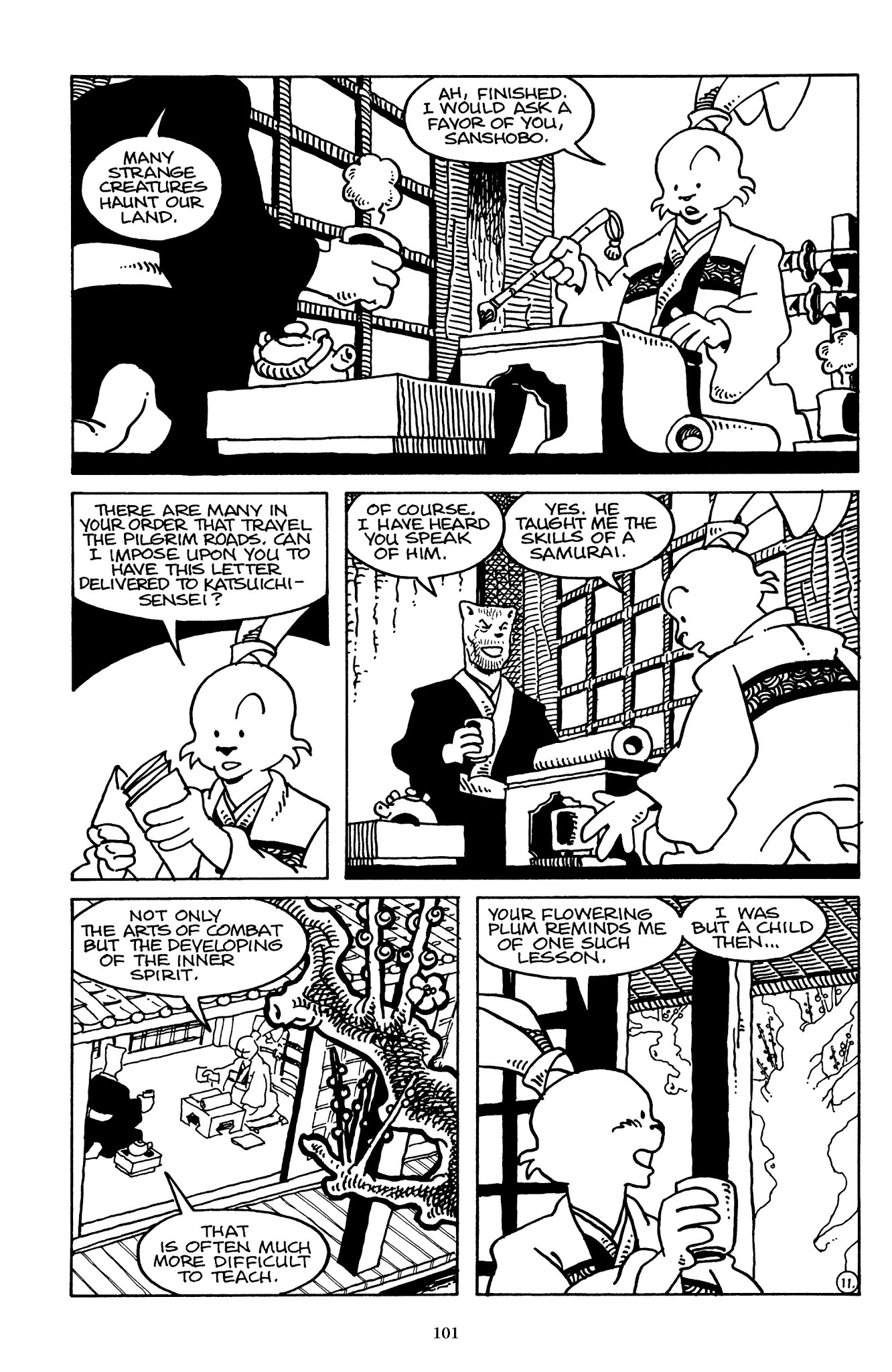 Read online The Usagi Yojimbo Saga comic -  Issue # TPB 2 - 101