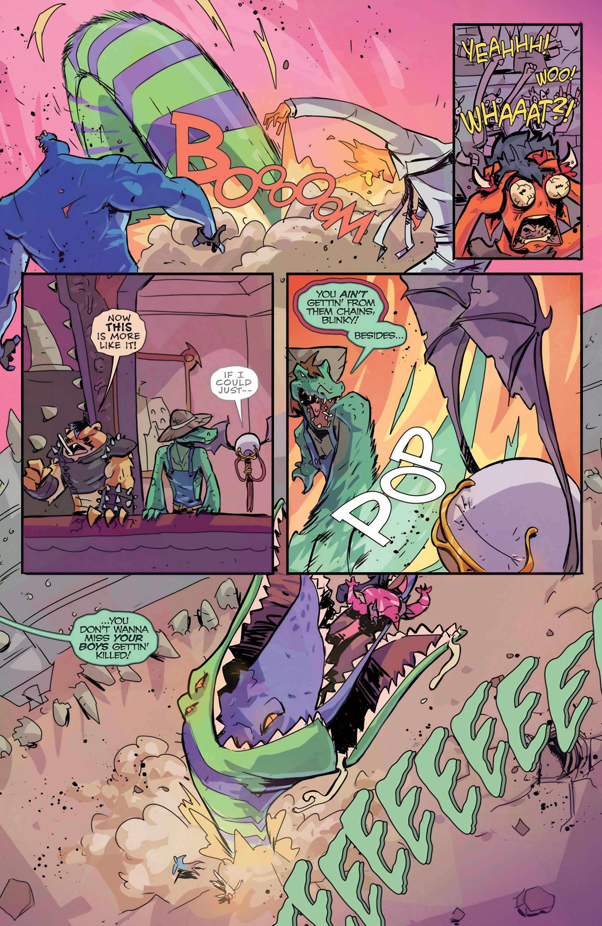 Read online Metalshark Bro: Assault On Hamzig Island comic -  Issue # TPB - 94
