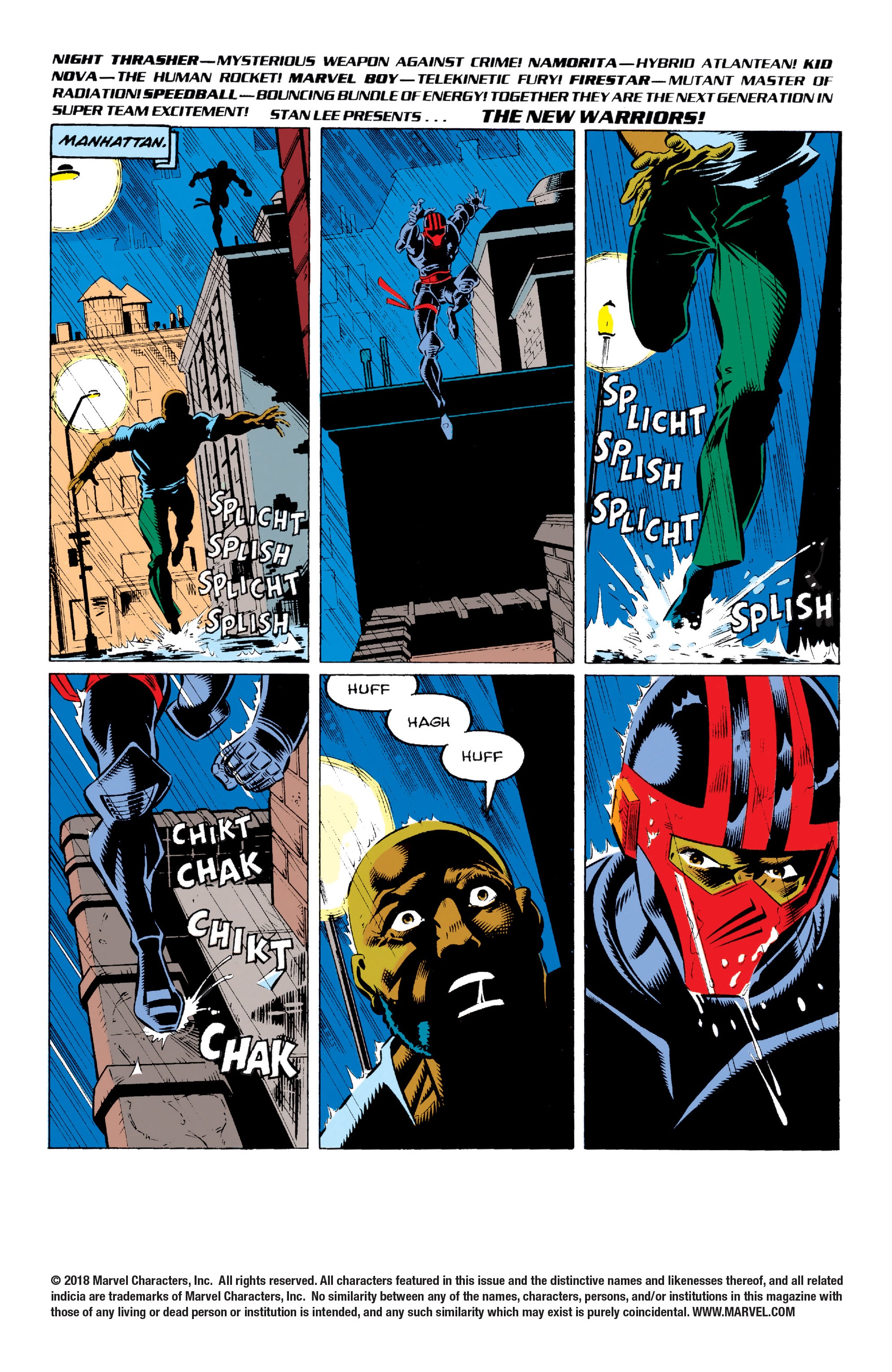 Read online The New Warriors comic -  Issue #18 - 2
