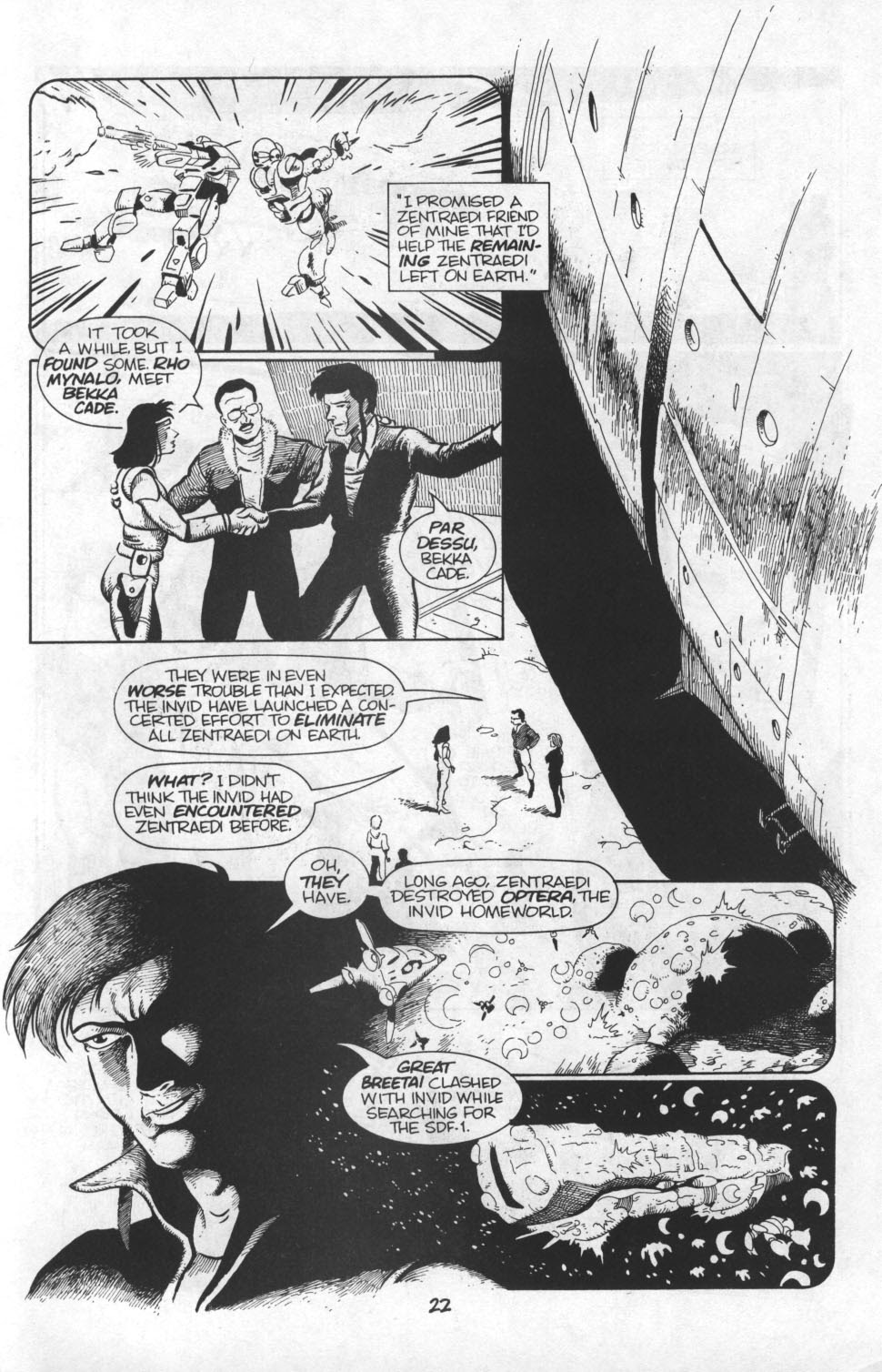 Read online Robotech: Invid War comic -  Issue #10 - 24