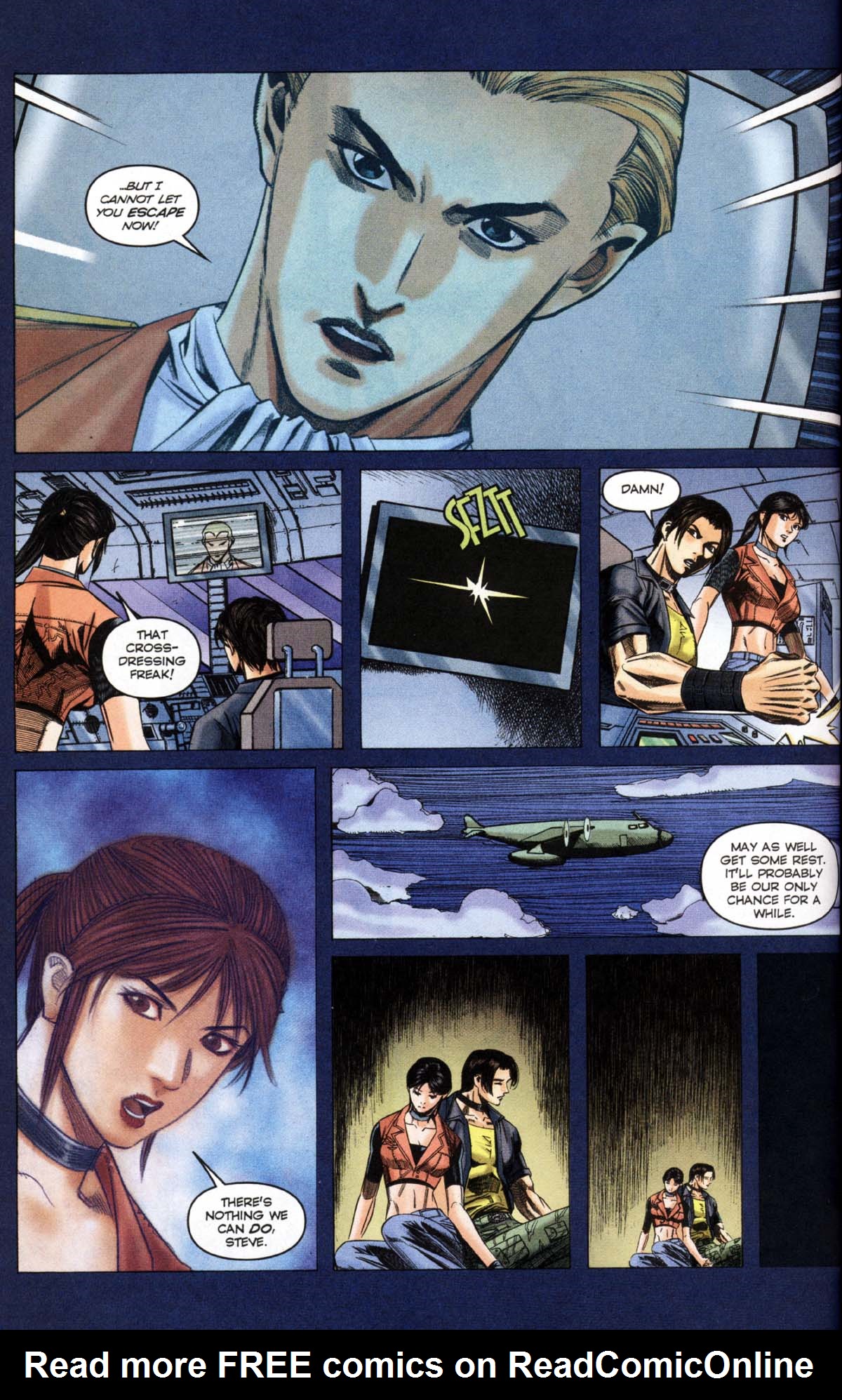 Read online Resident Evil Code: Veronica comic -  Issue #2 - 117