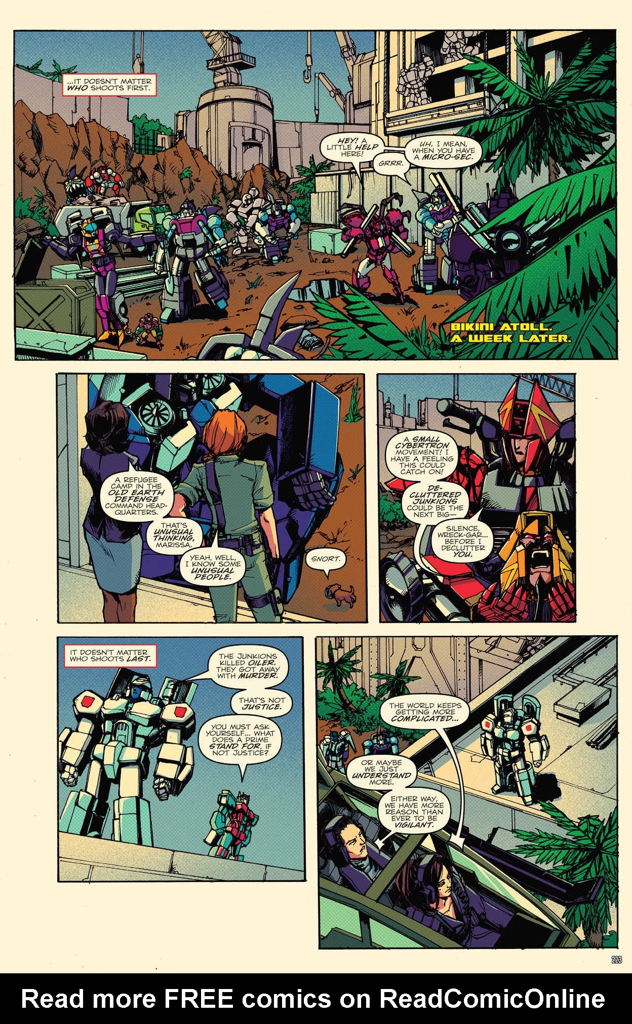 Read online Transformers: The IDW Collection Phase Three comic -  Issue # TPB 2 (Part 3) - 24