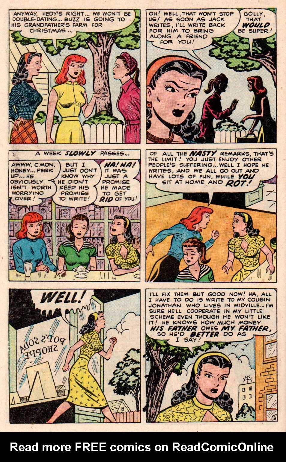 Read online Patsy Walker comic -  Issue #45 - 46