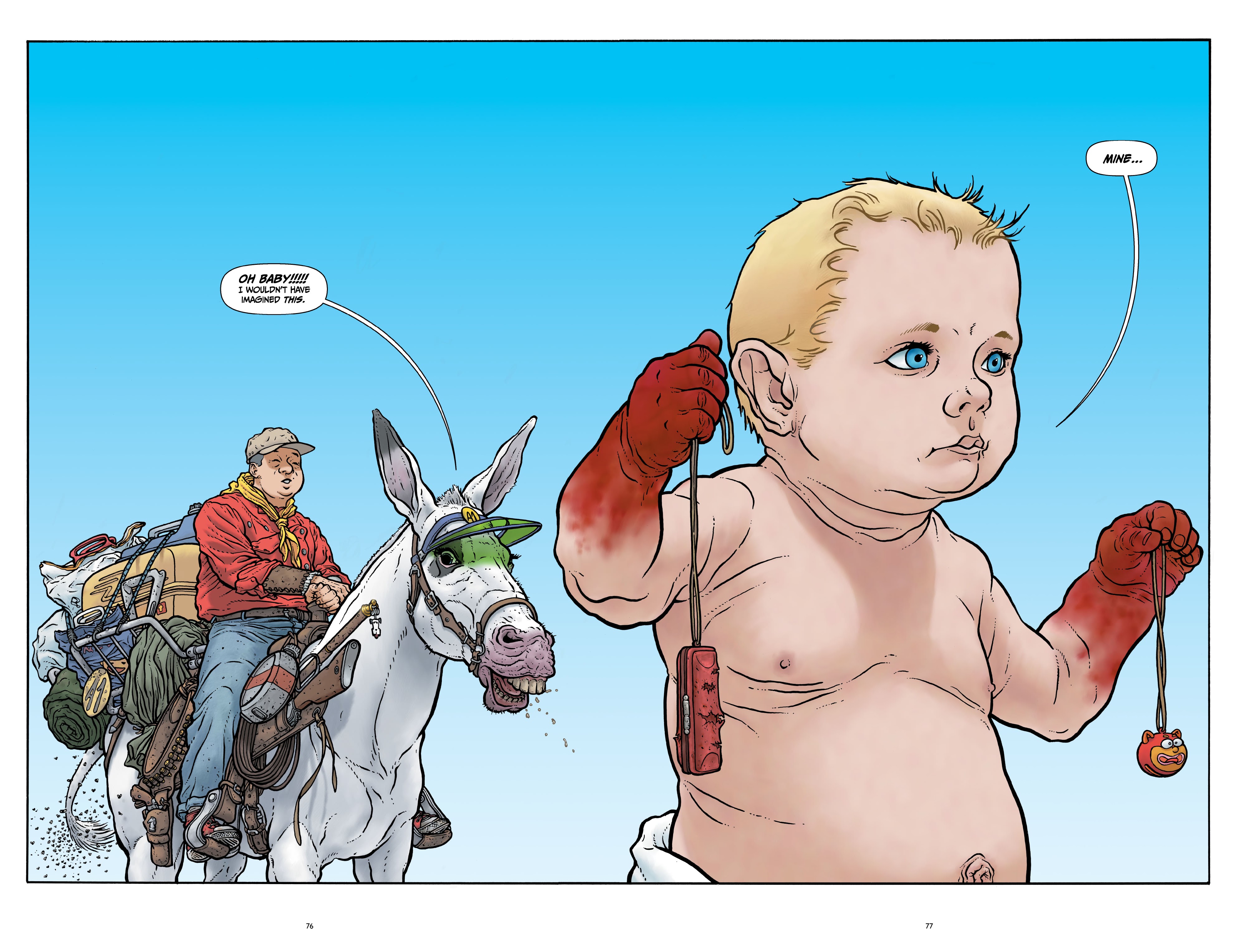 Read online Shaolin Cowboy comic -  Issue # _Start Trek (Part 1) - 56
