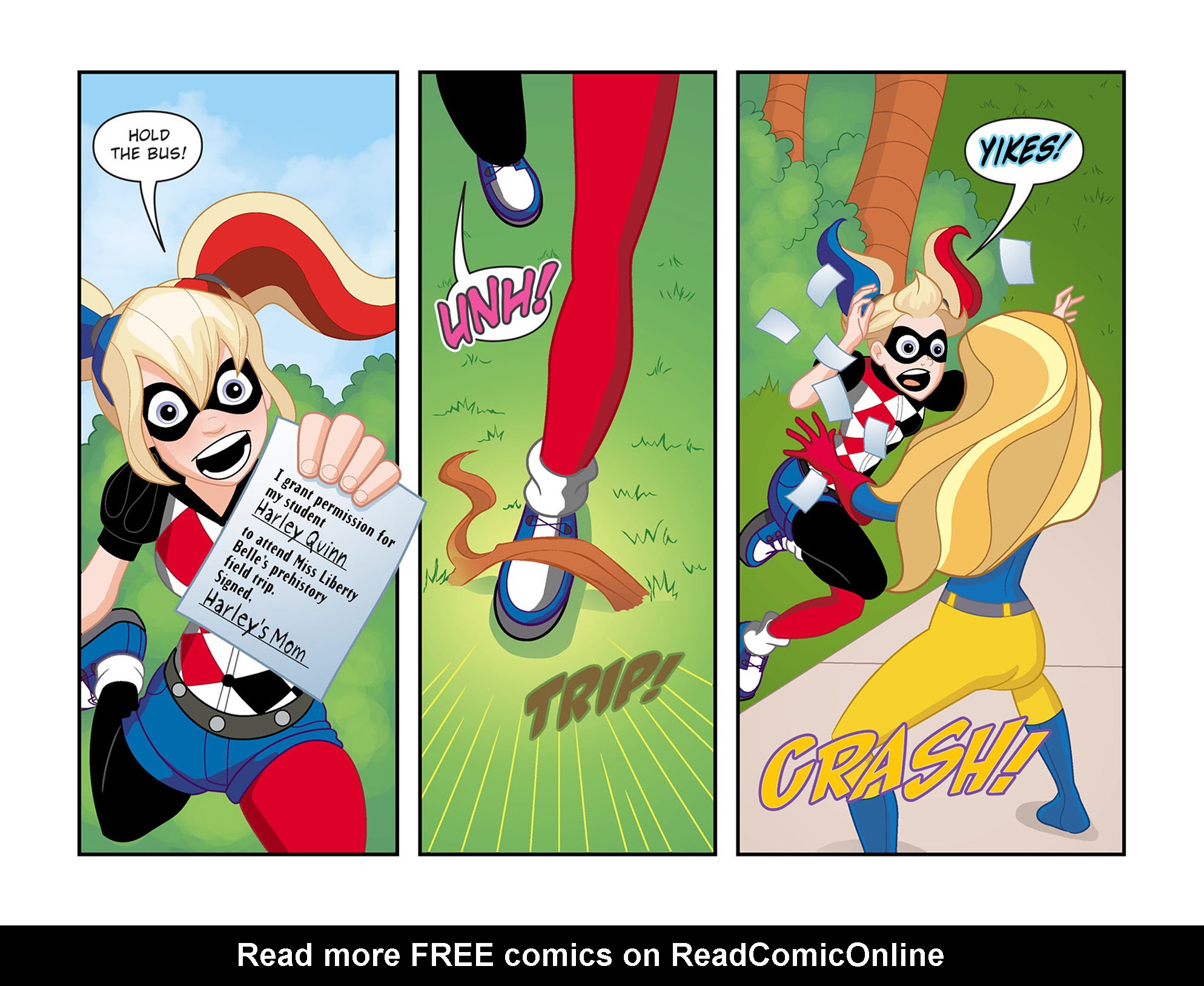 Read online DC Super Hero Girls: Past Times at Super Hero High comic -  Issue #1 - 8