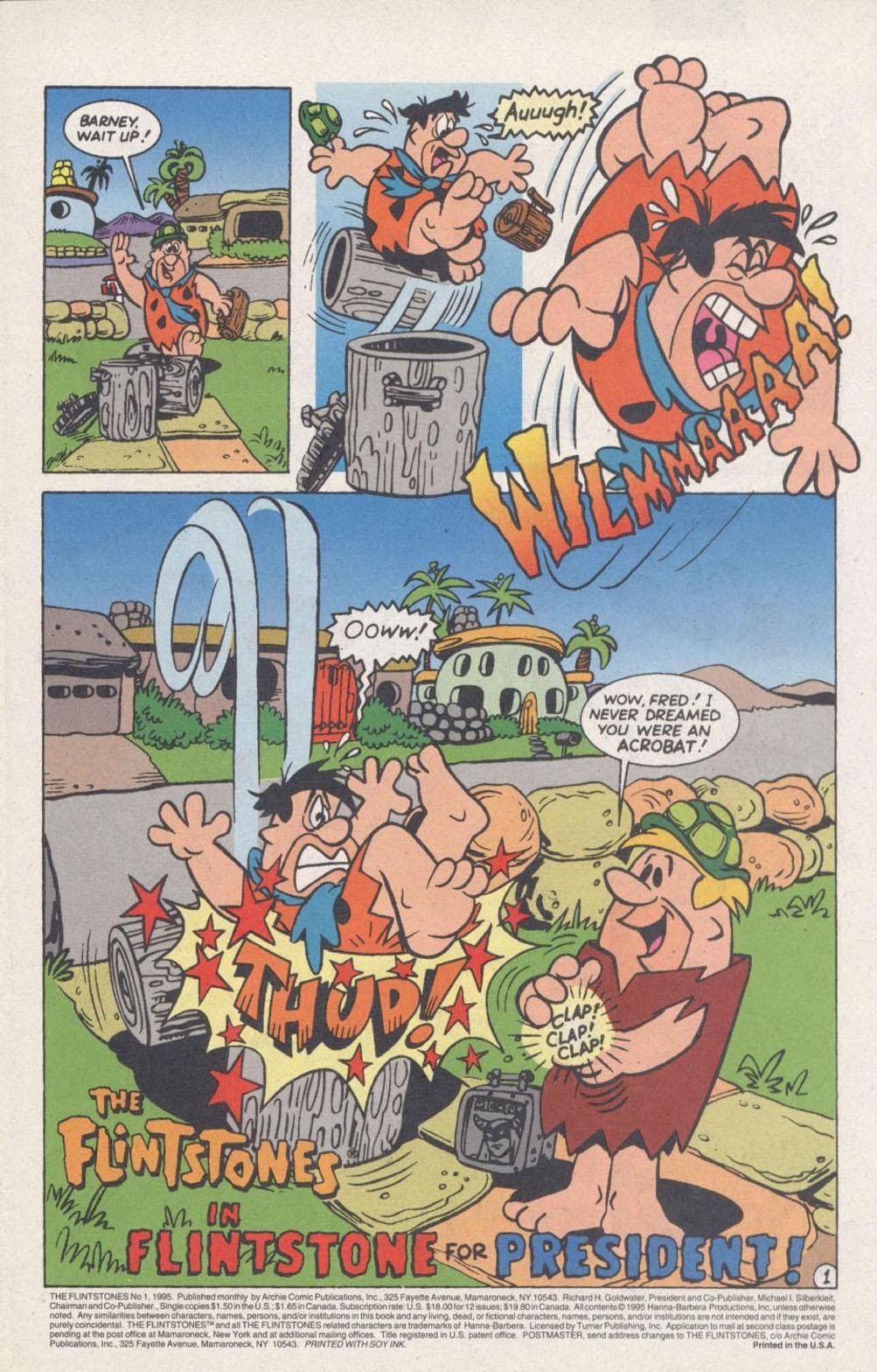 Read online The Flintstones (1995) comic -  Issue #1 - 3