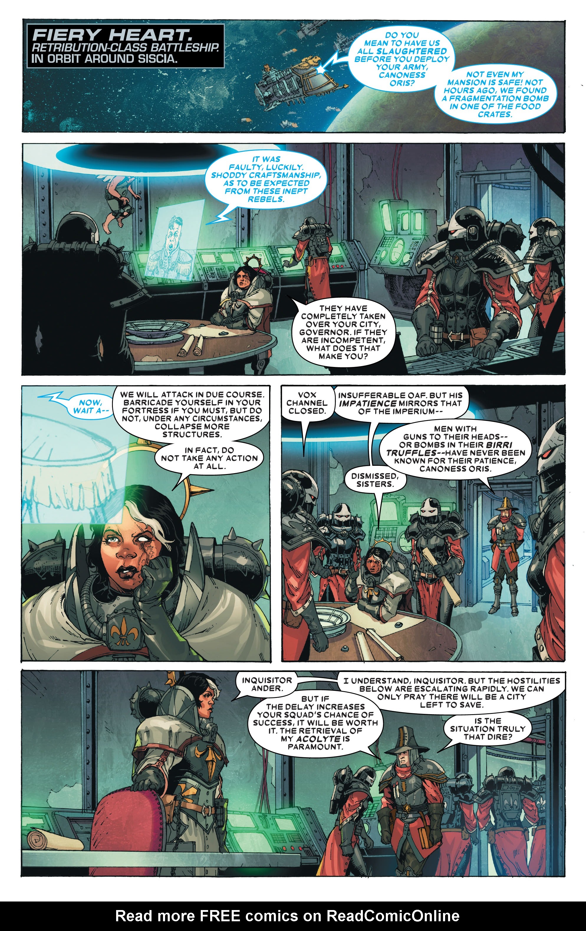 Read online Warhammer 40,000: Sisters Of Battle comic -  Issue #2 - 11