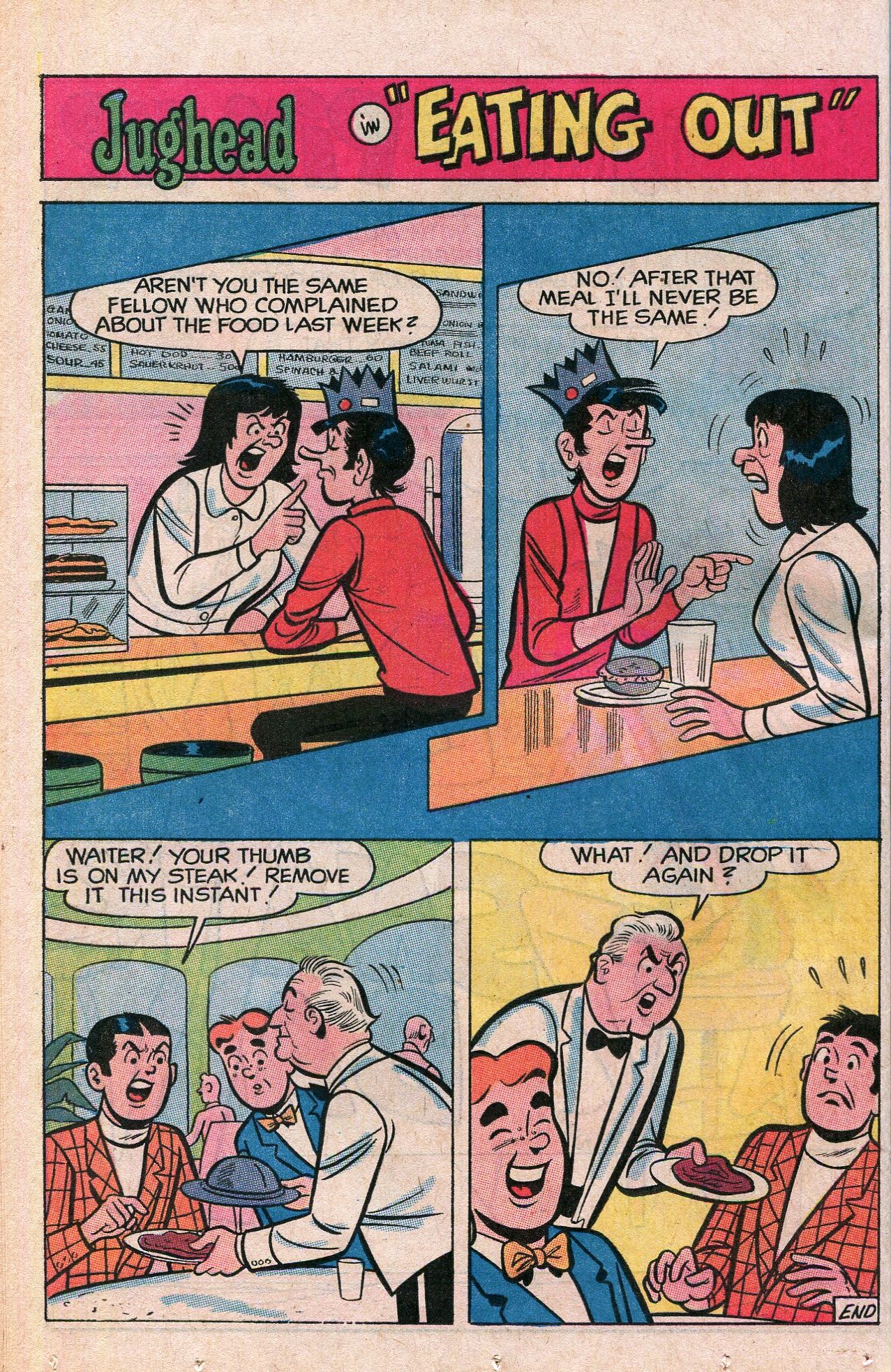 Read online Jughead's Jokes comic -  Issue #21 - 14