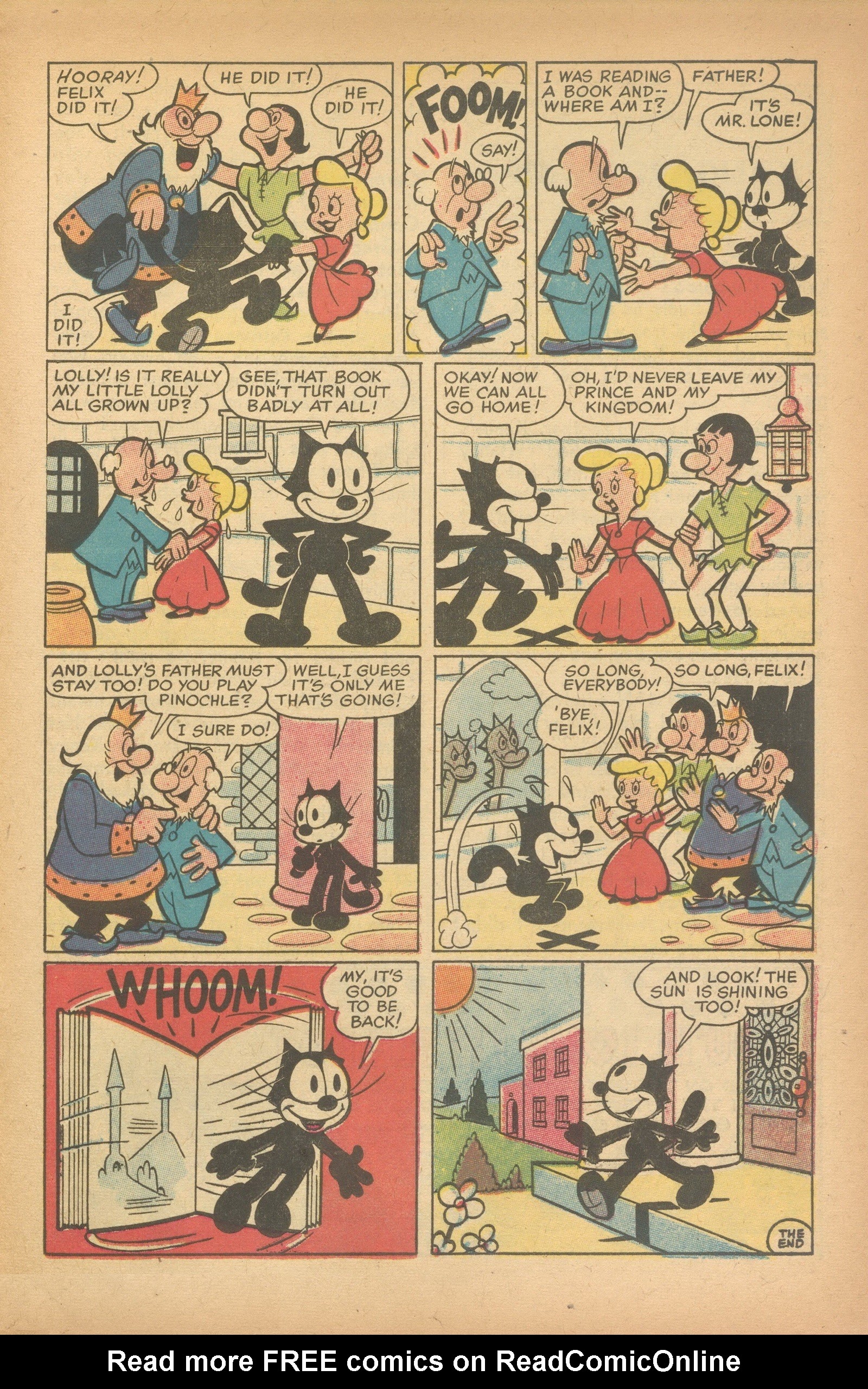 Read online Felix the Cat (1955) comic -  Issue #88 - 25