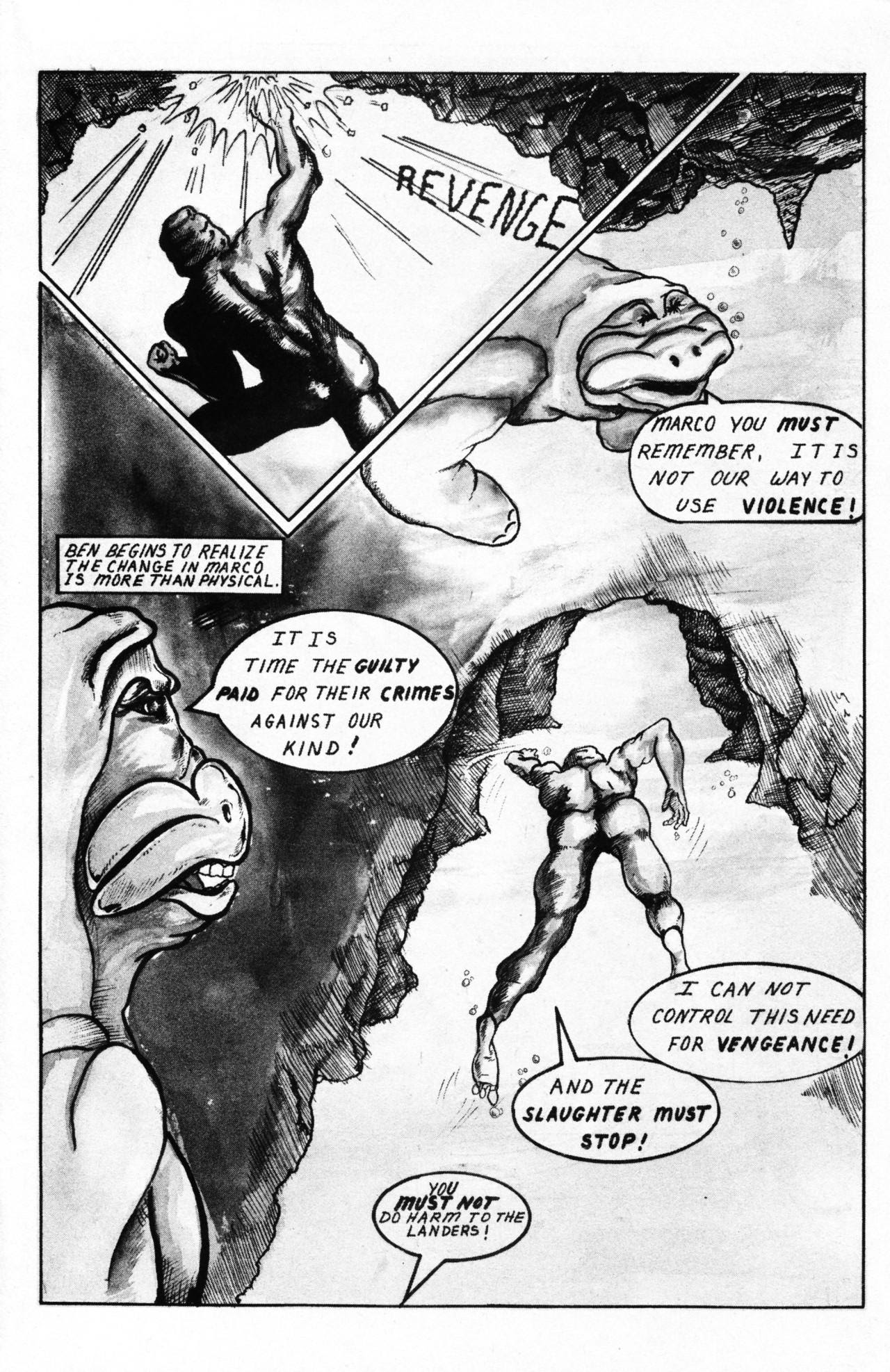 Read online Marco, the Metamorphic Manatee comic -  Issue # Full - 7