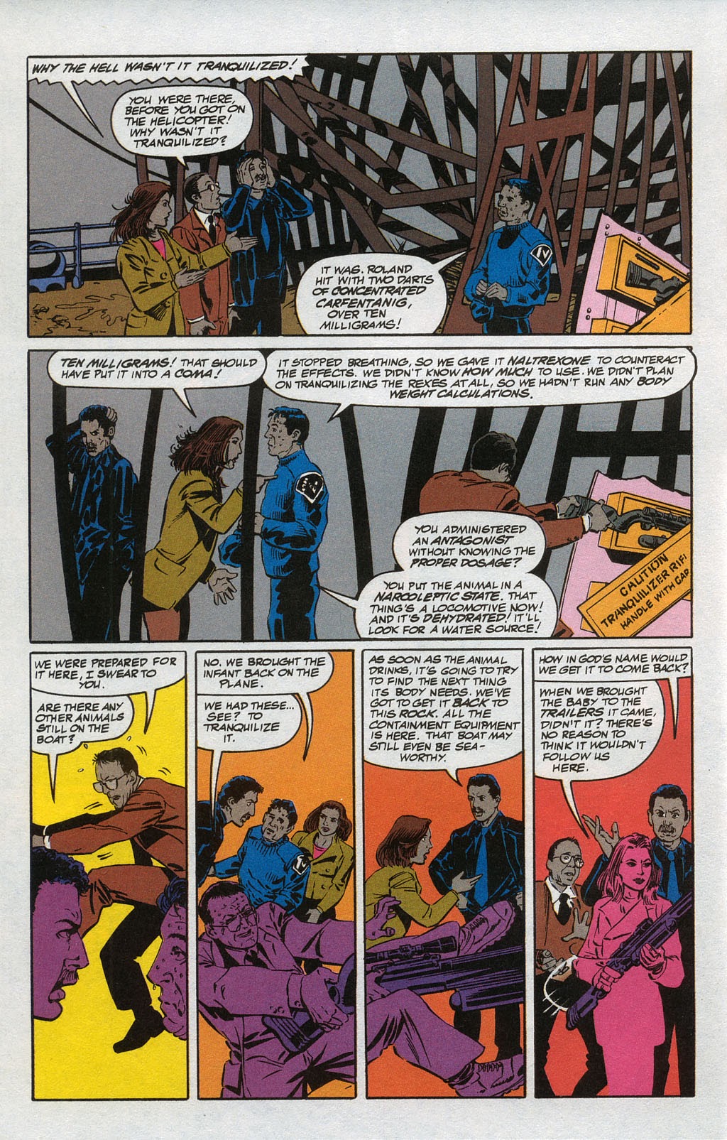 Read online The Lost World: Jurassic Park comic -  Issue #4 - 14