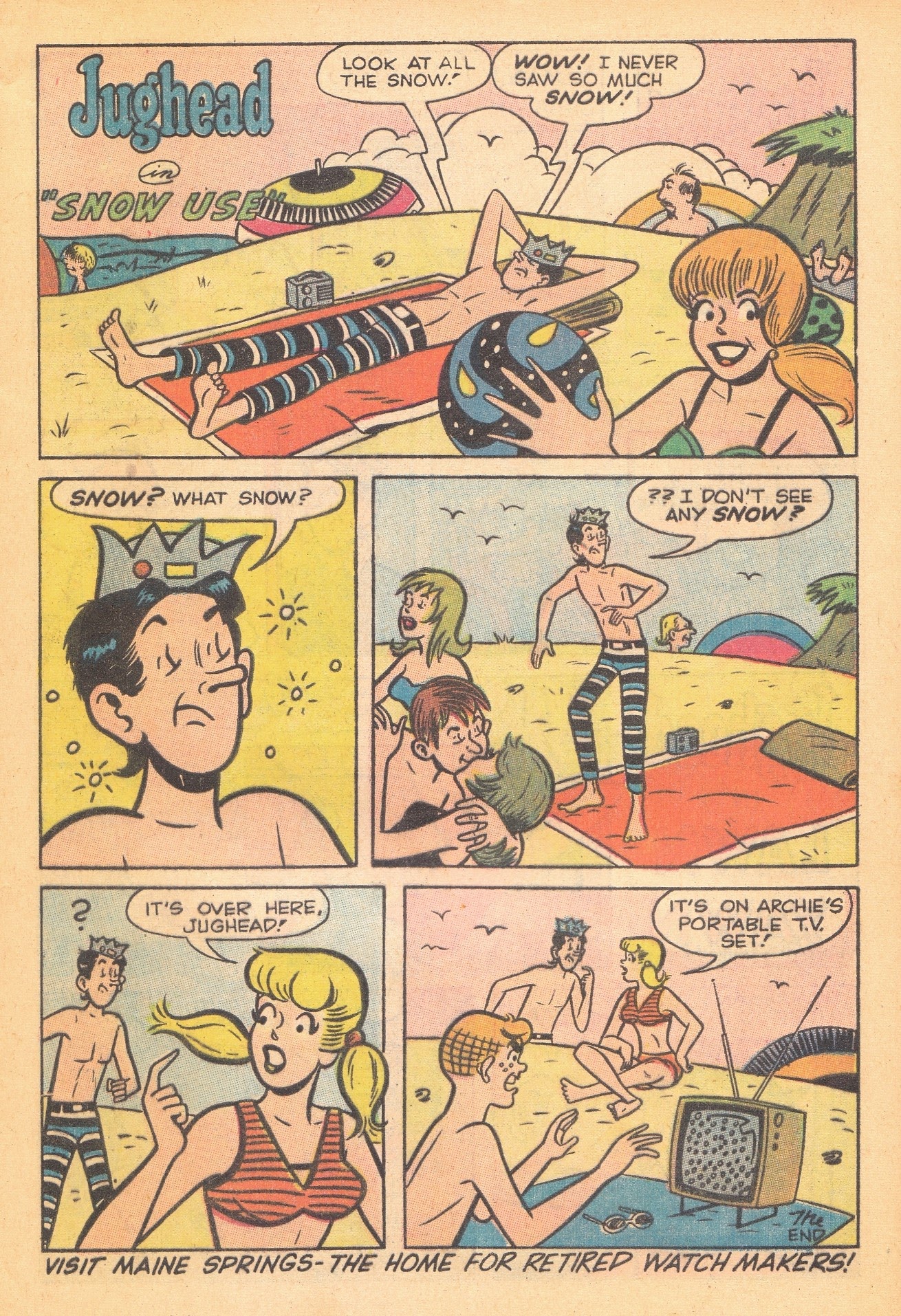 Read online Jughead's Jokes comic -  Issue #8 - 5