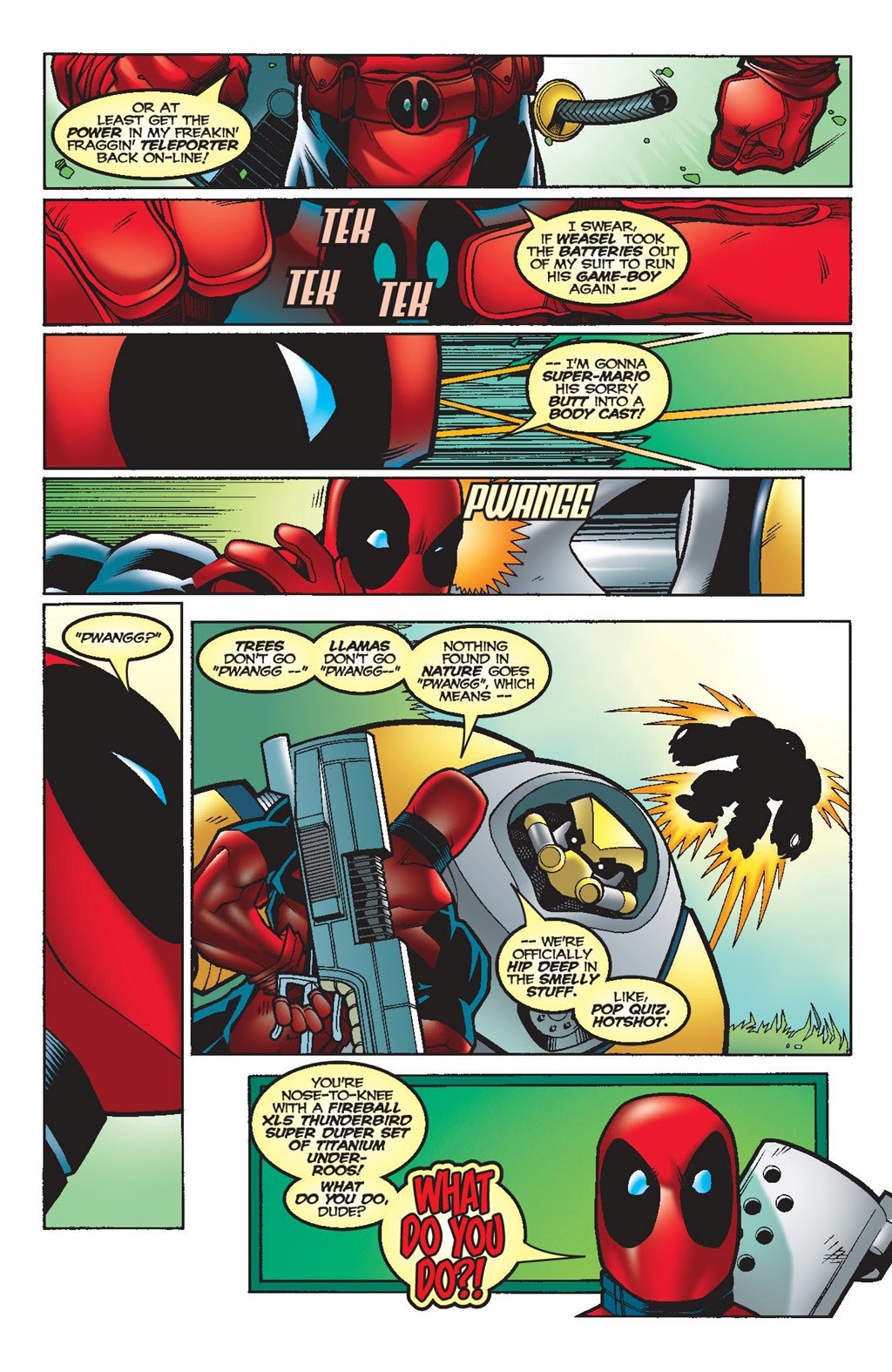 Read online Deadpool: Hey, It's Deadpool! Marvel Select comic -  Issue # TPB (Part 3) - 12