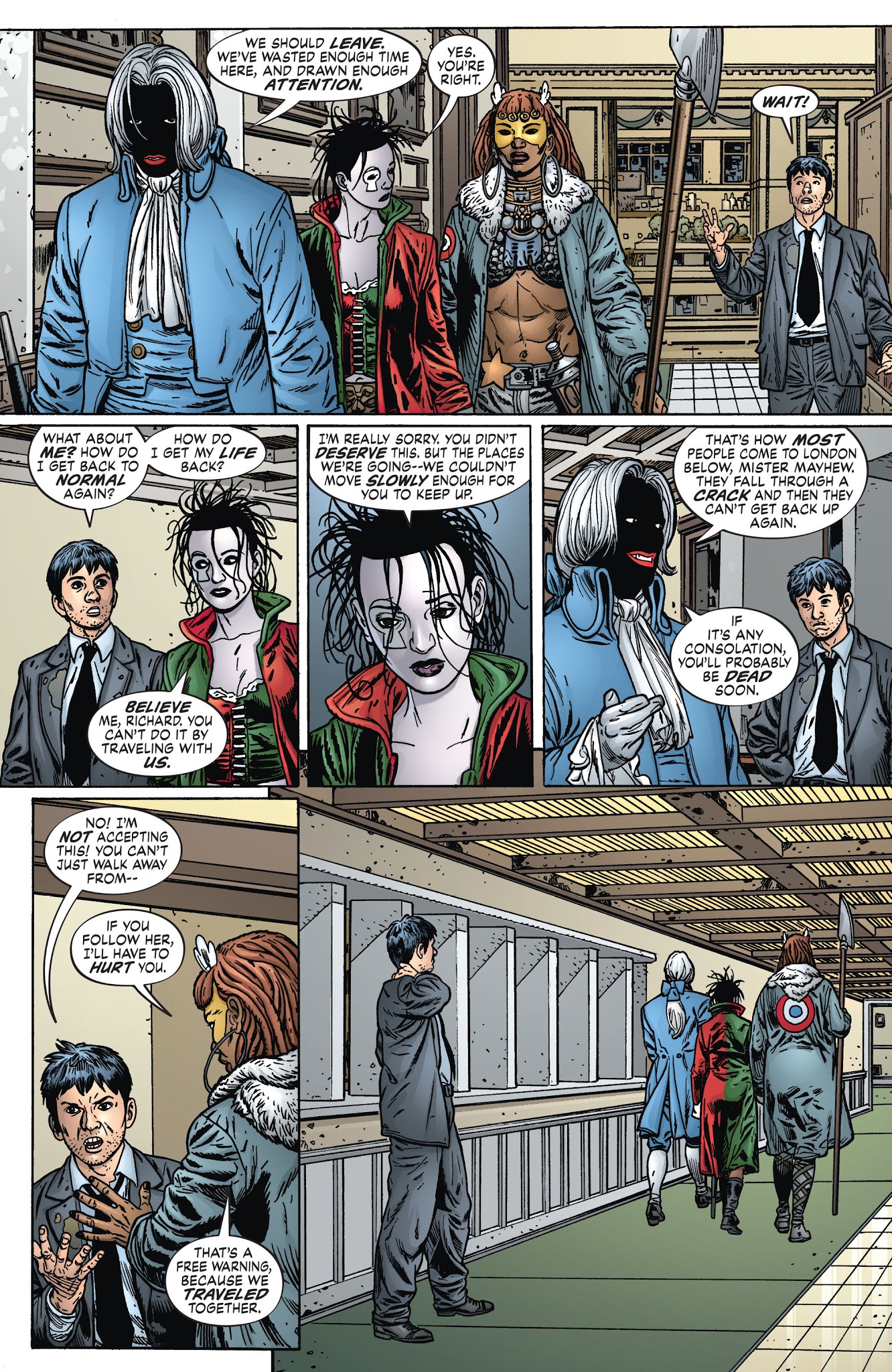 Read online Neil Gaiman's Neverwhere comic -  Issue # TPB - 88