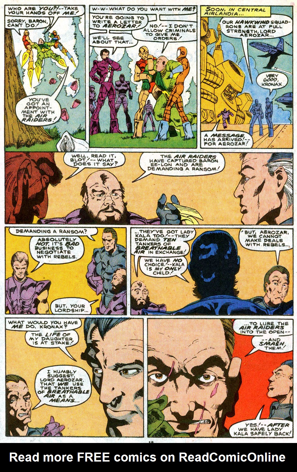 Read online Air Raiders comic -  Issue #4 - 19