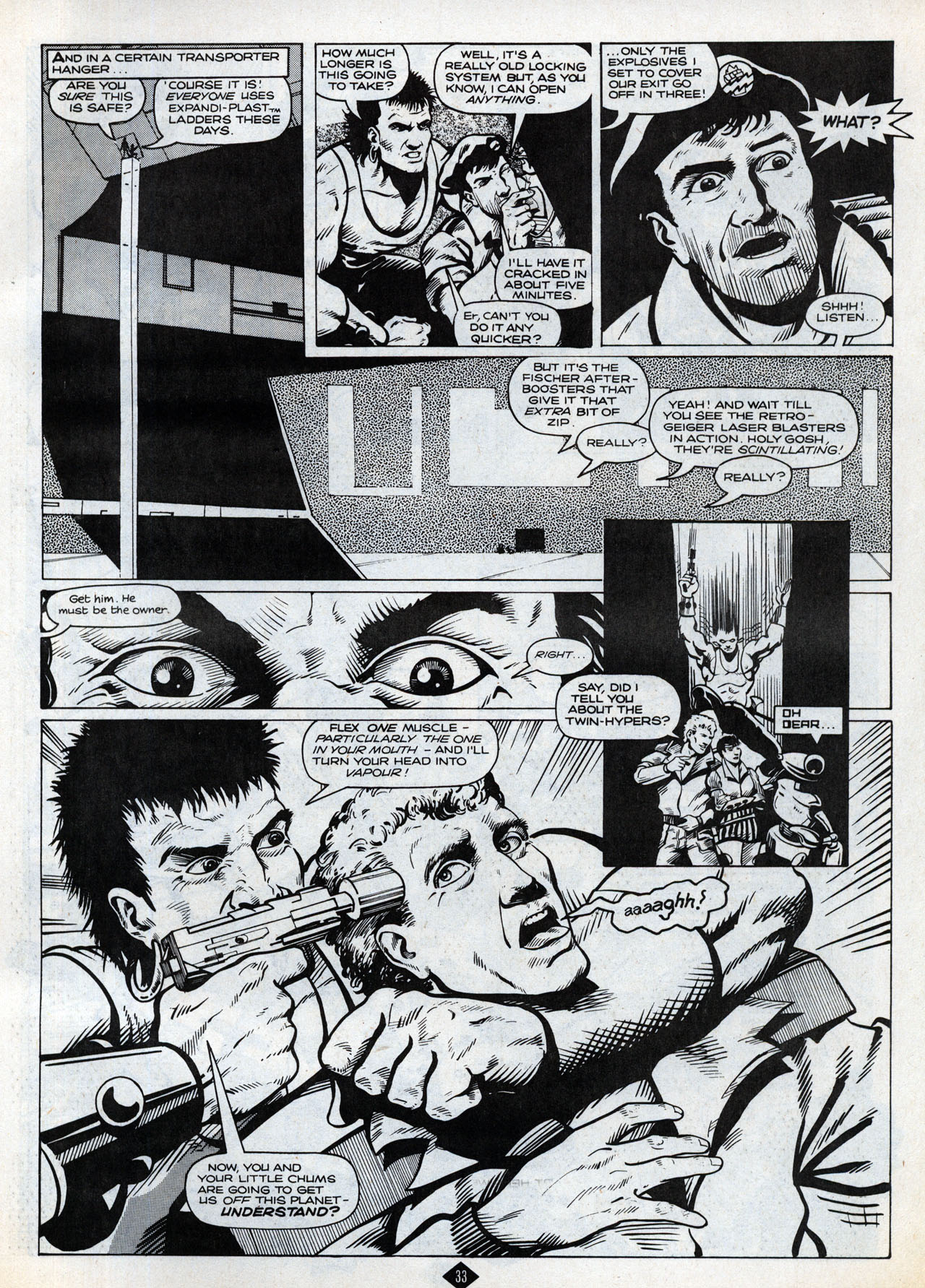 Read online Captain Britain (1985) comic -  Issue #5 - 33