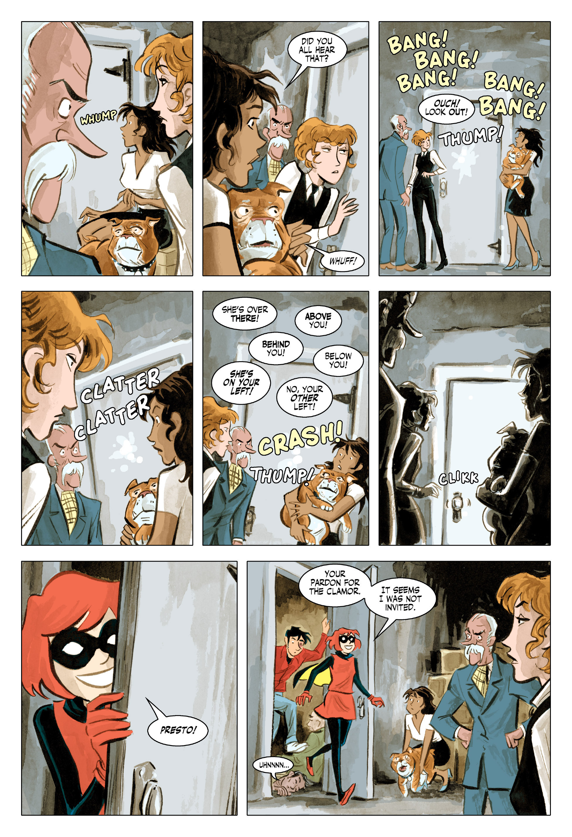 Read online Bandette (2012) comic -  Issue #13 - 12