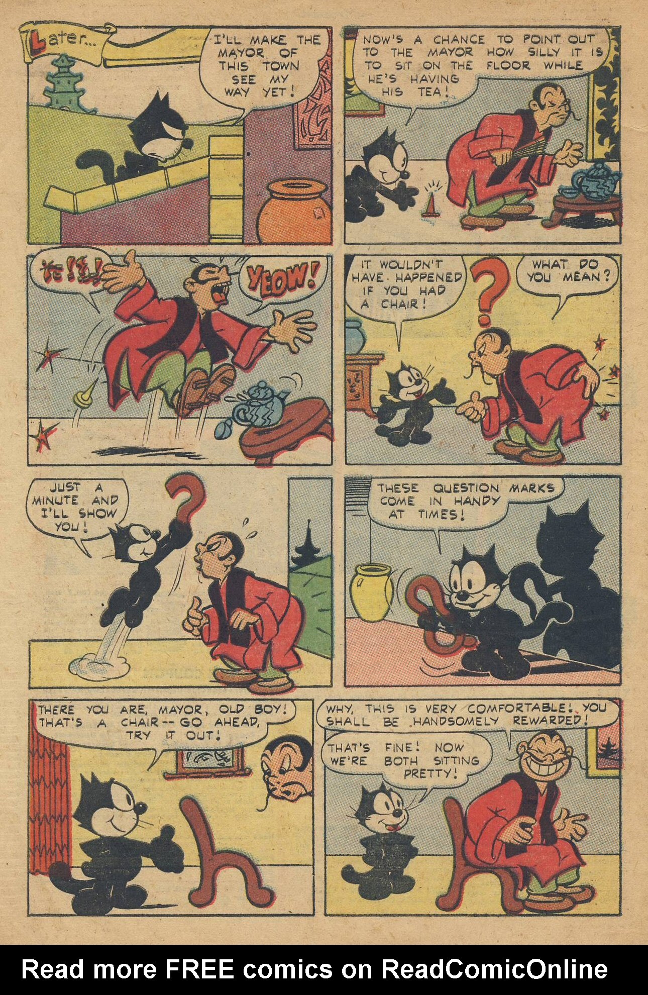 Read online Felix the Cat (1951) comic -  Issue #40 - 34