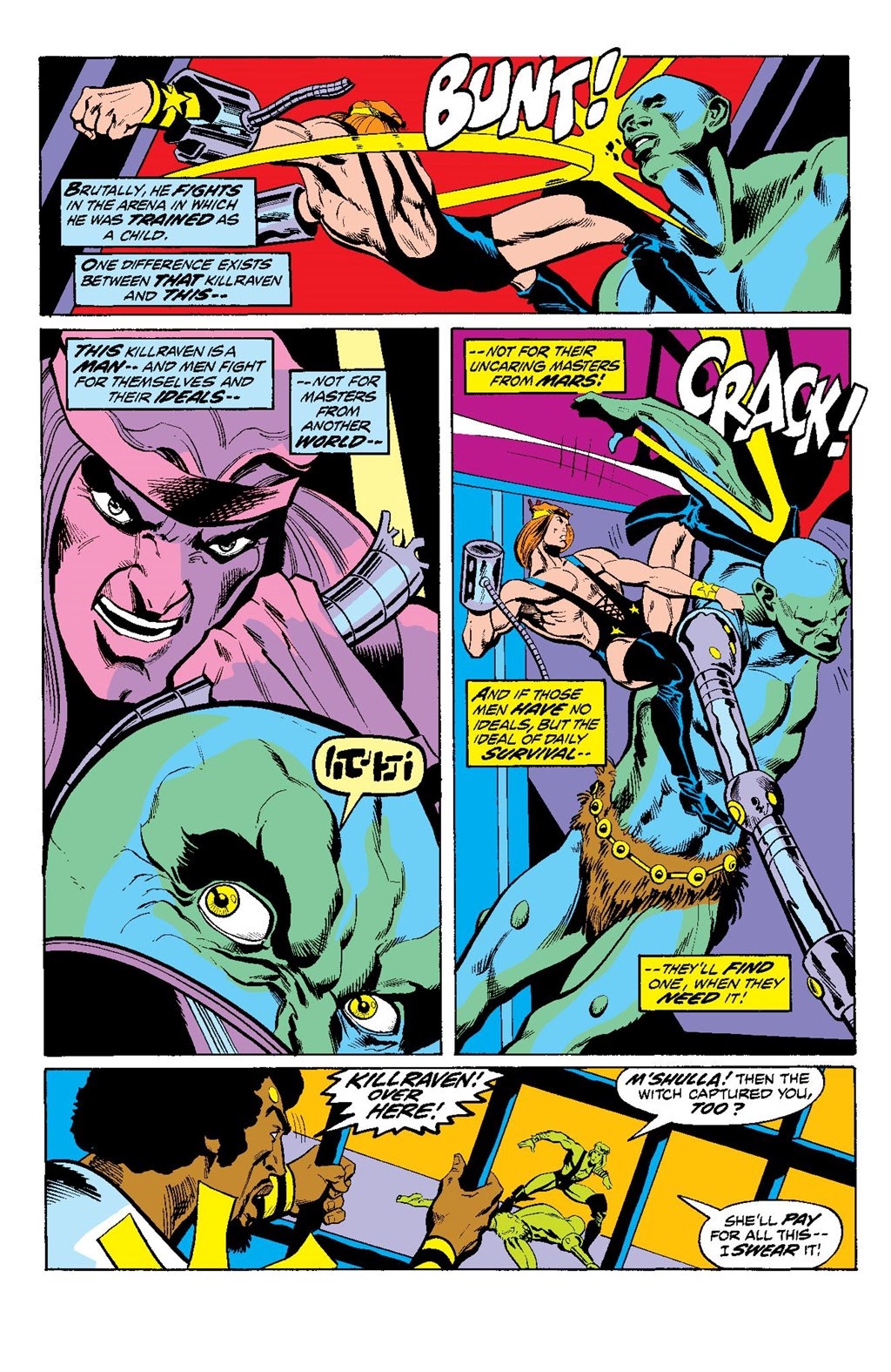 Read online Killraven Epic Collection: Warrior of the Worlds comic -  Issue # TPB (Part 1) - 43