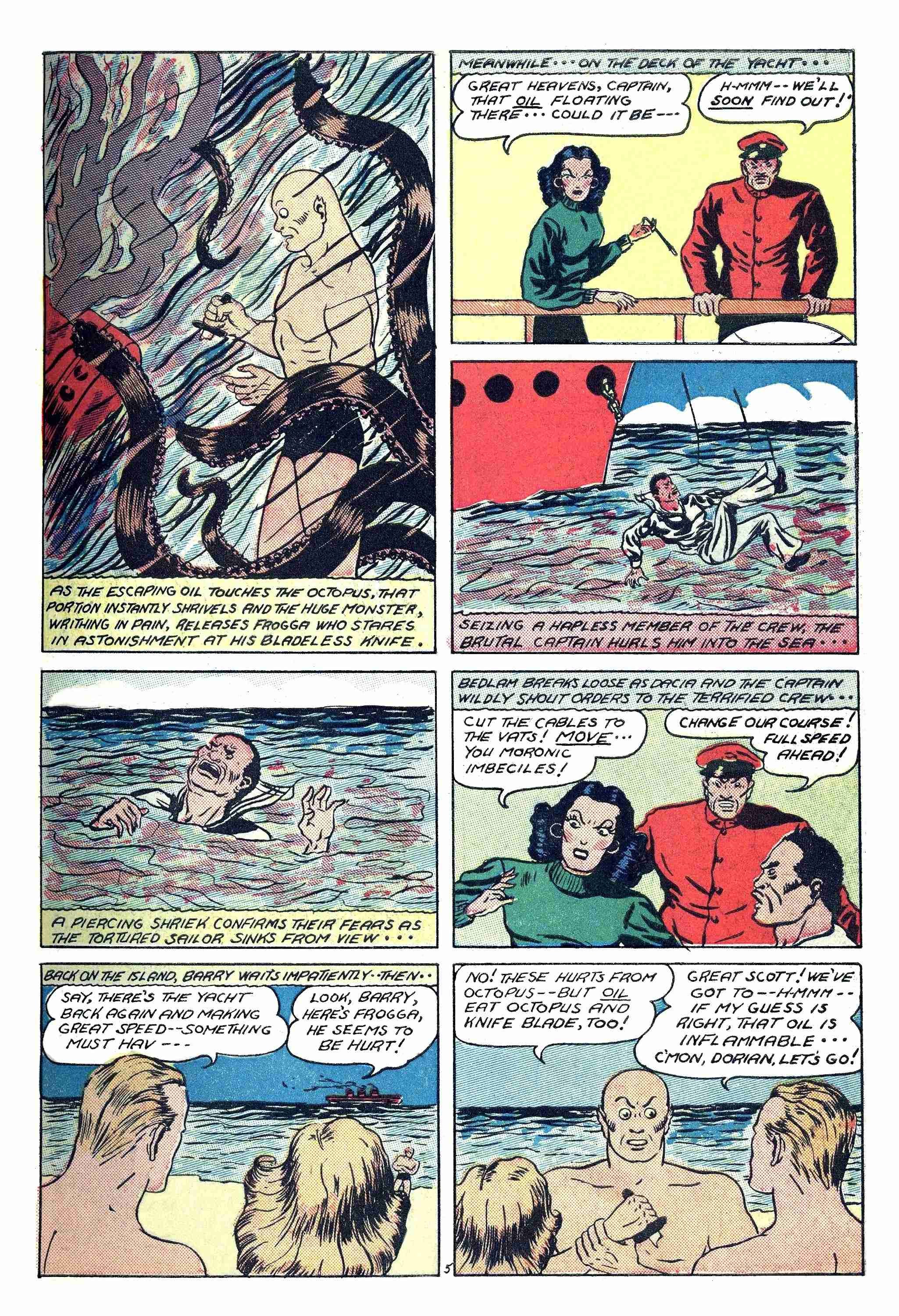 Read online Amazing Mystery Funnies comic -  Issue #16 - 15