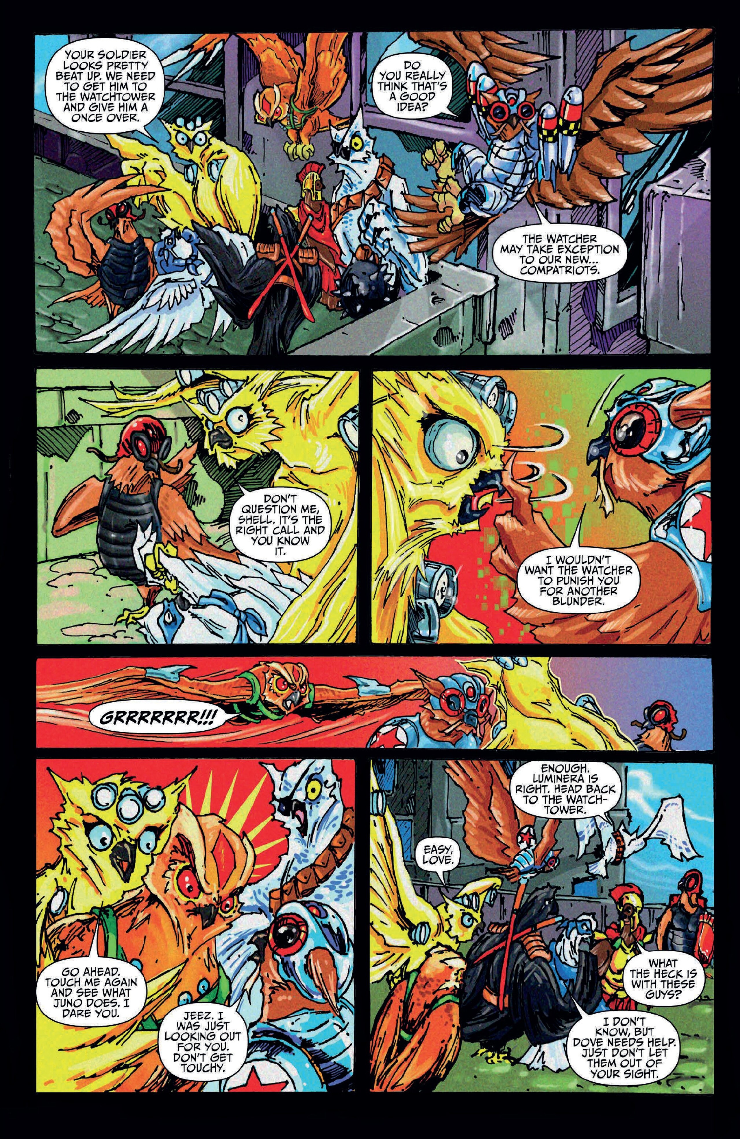 Read online Carriers comic -  Issue #4 - 8
