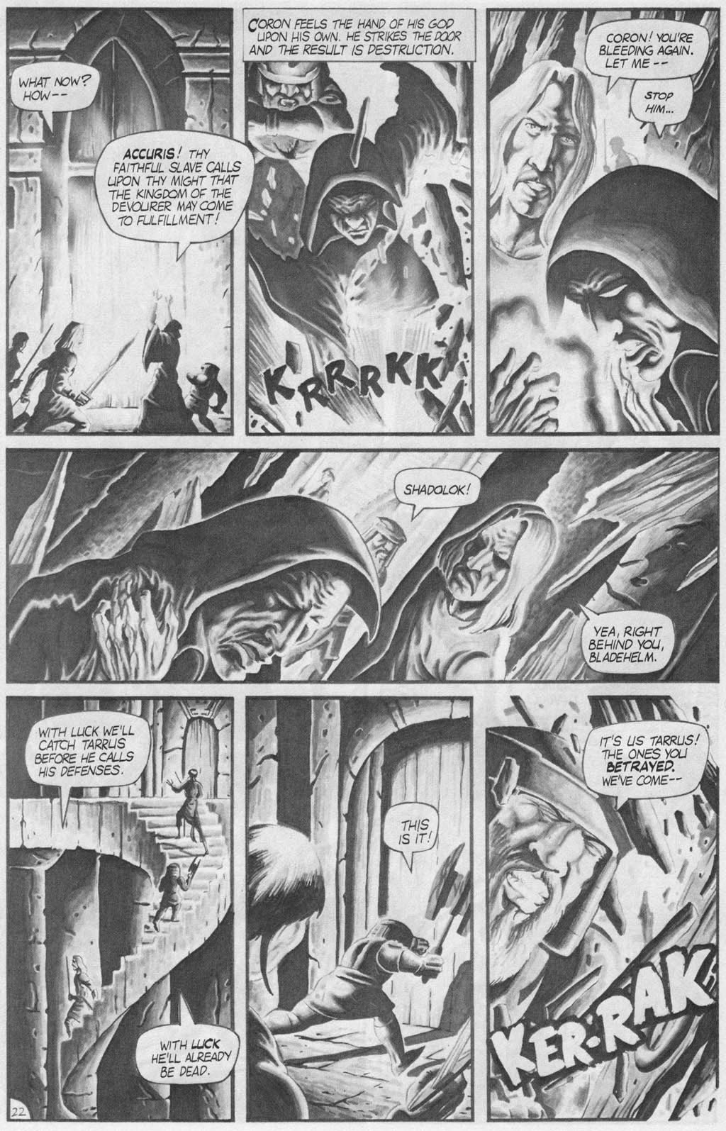 Read online Adventurers (1986) comic -  Issue #9 - 24