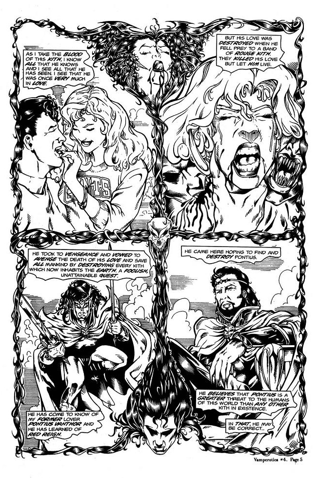 Read online Vamperotica comic -  Issue #4 - 7
