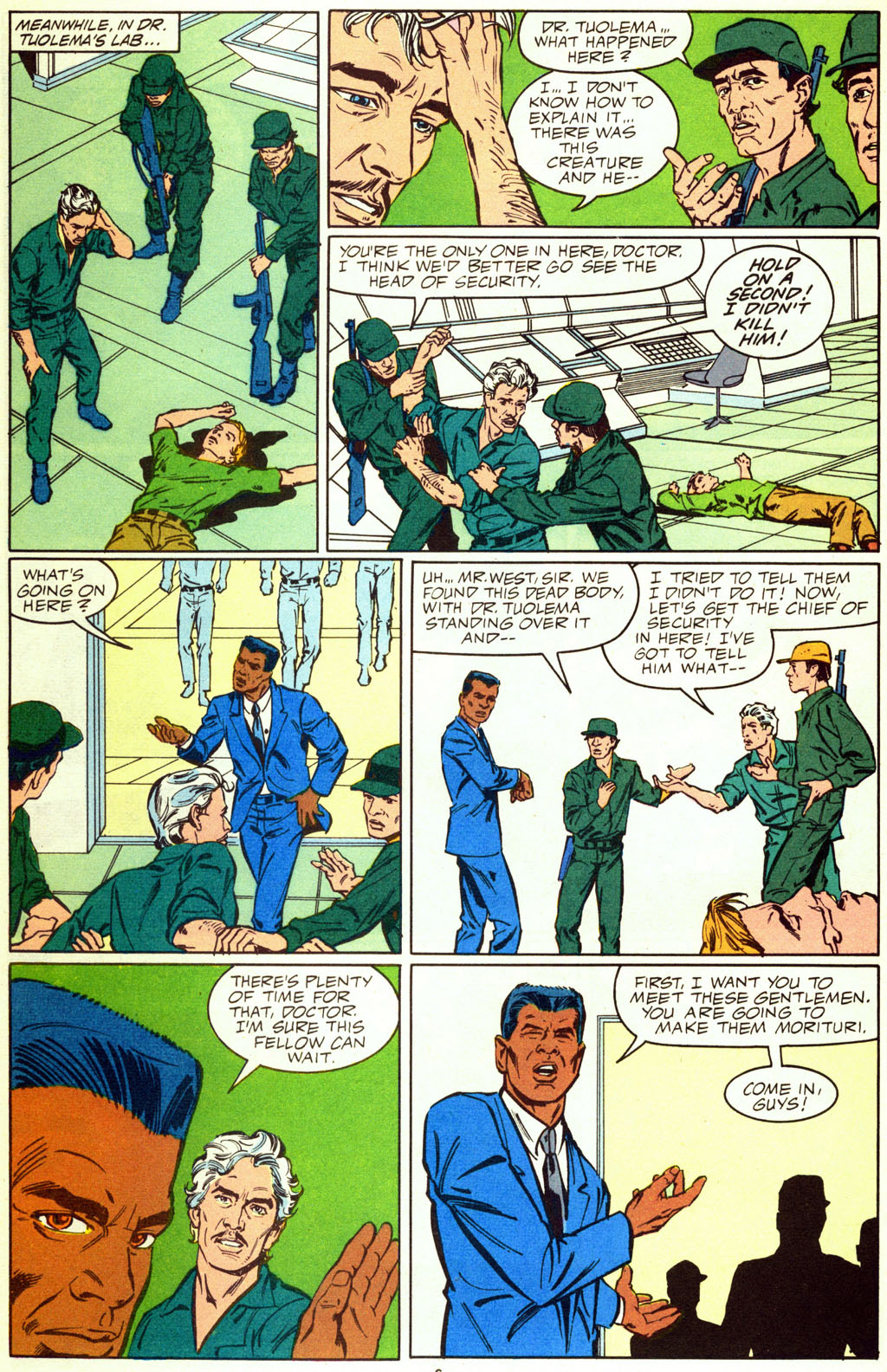 Read online Strikeforce: Morituri comic -  Issue #25 - 8