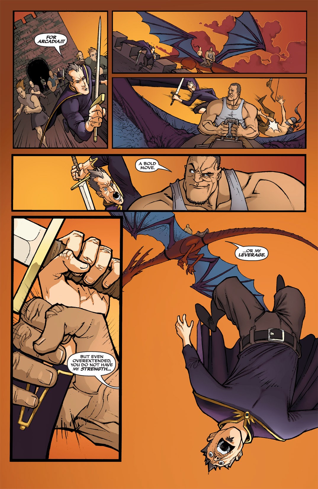 Read online Michael Turner's Soulfire: Shadow Magic comic -  Issue #4 - 18