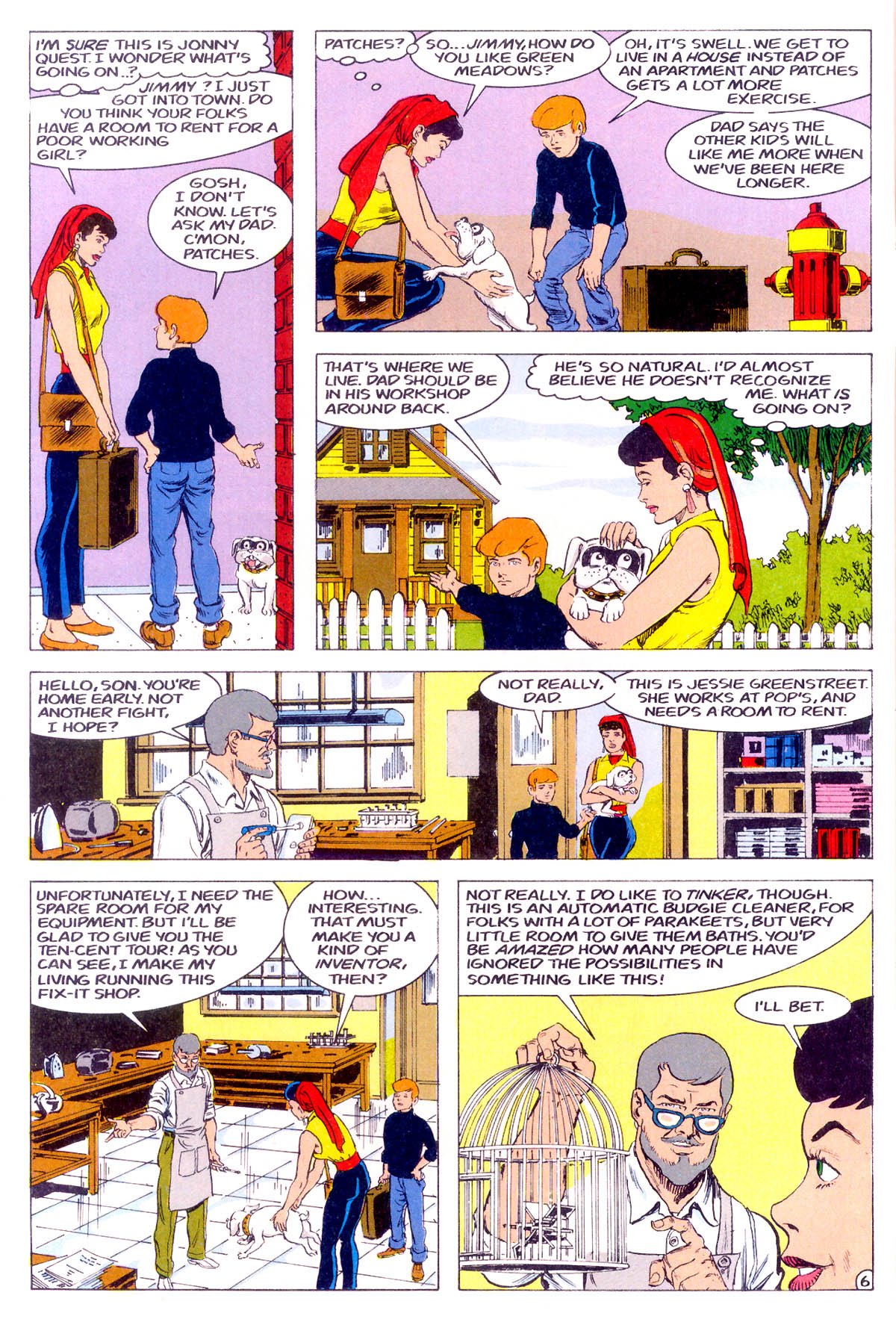 Read online Jonny Quest comic -  Issue #9 - 9