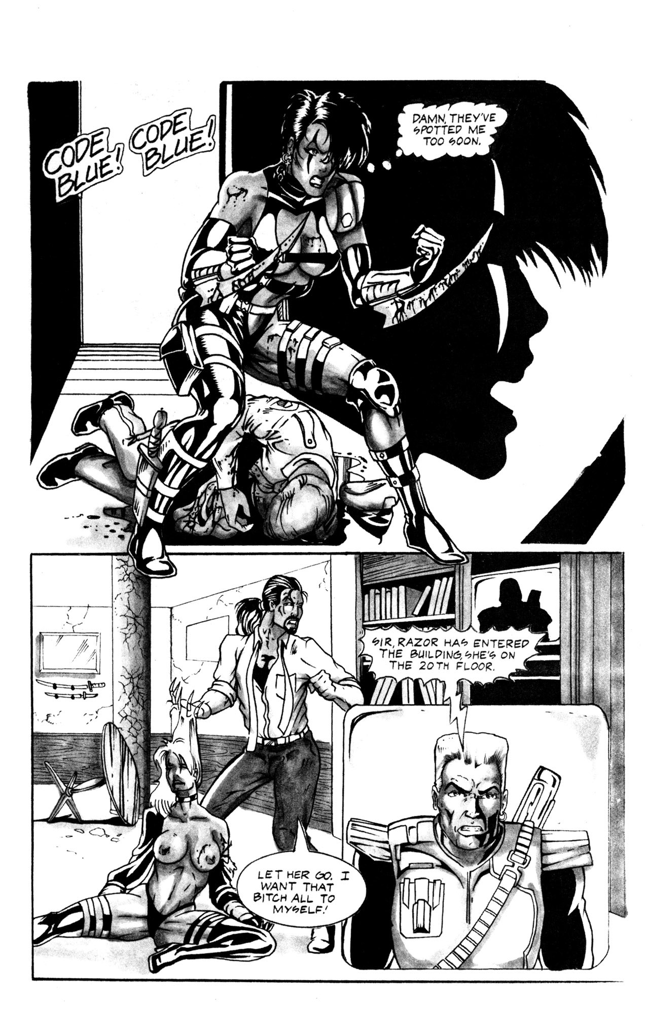 Read online Razor comic -  Issue #8 - 17