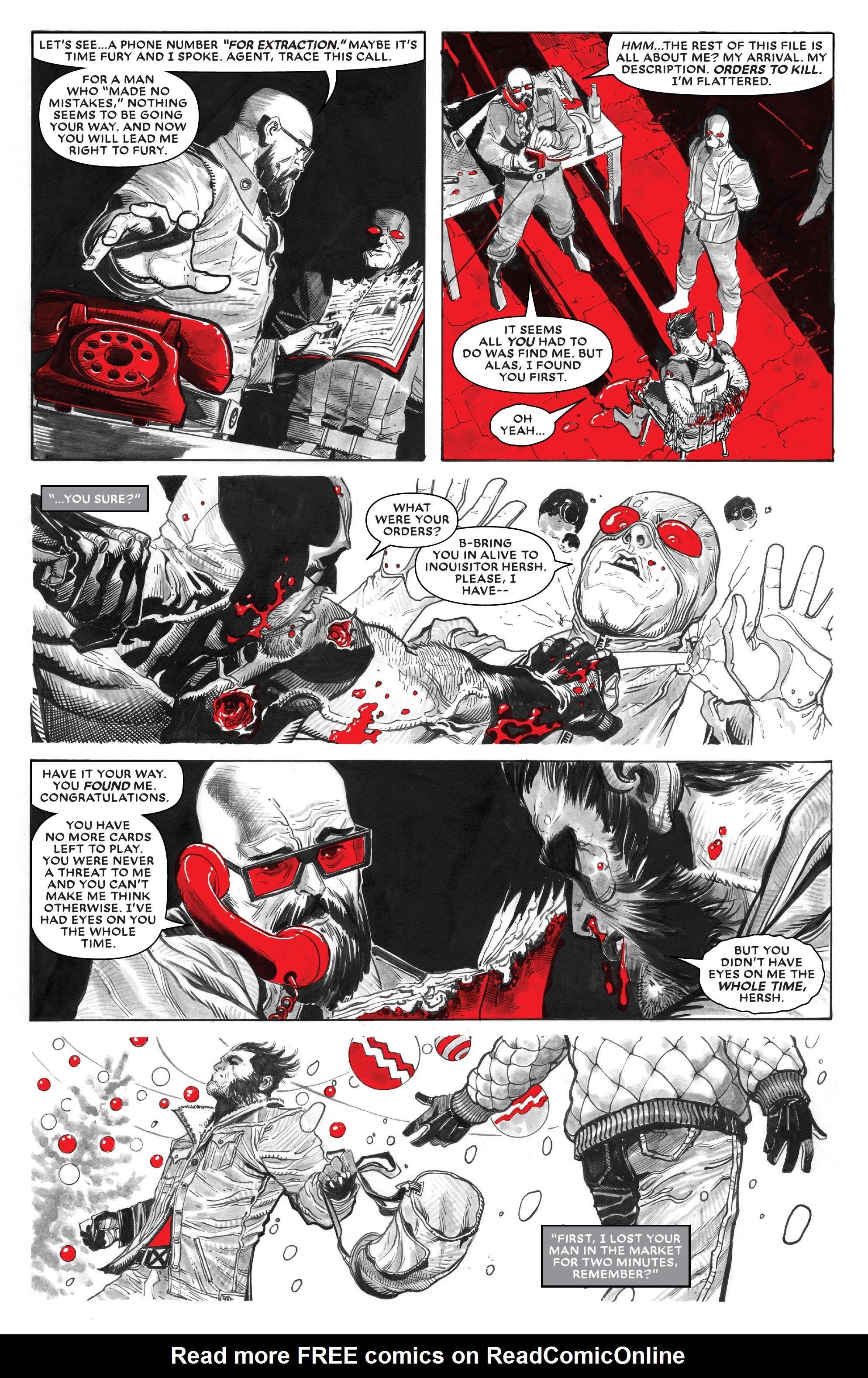 Read online Wolverine: Black, White & Blood comic -  Issue #1 - 17