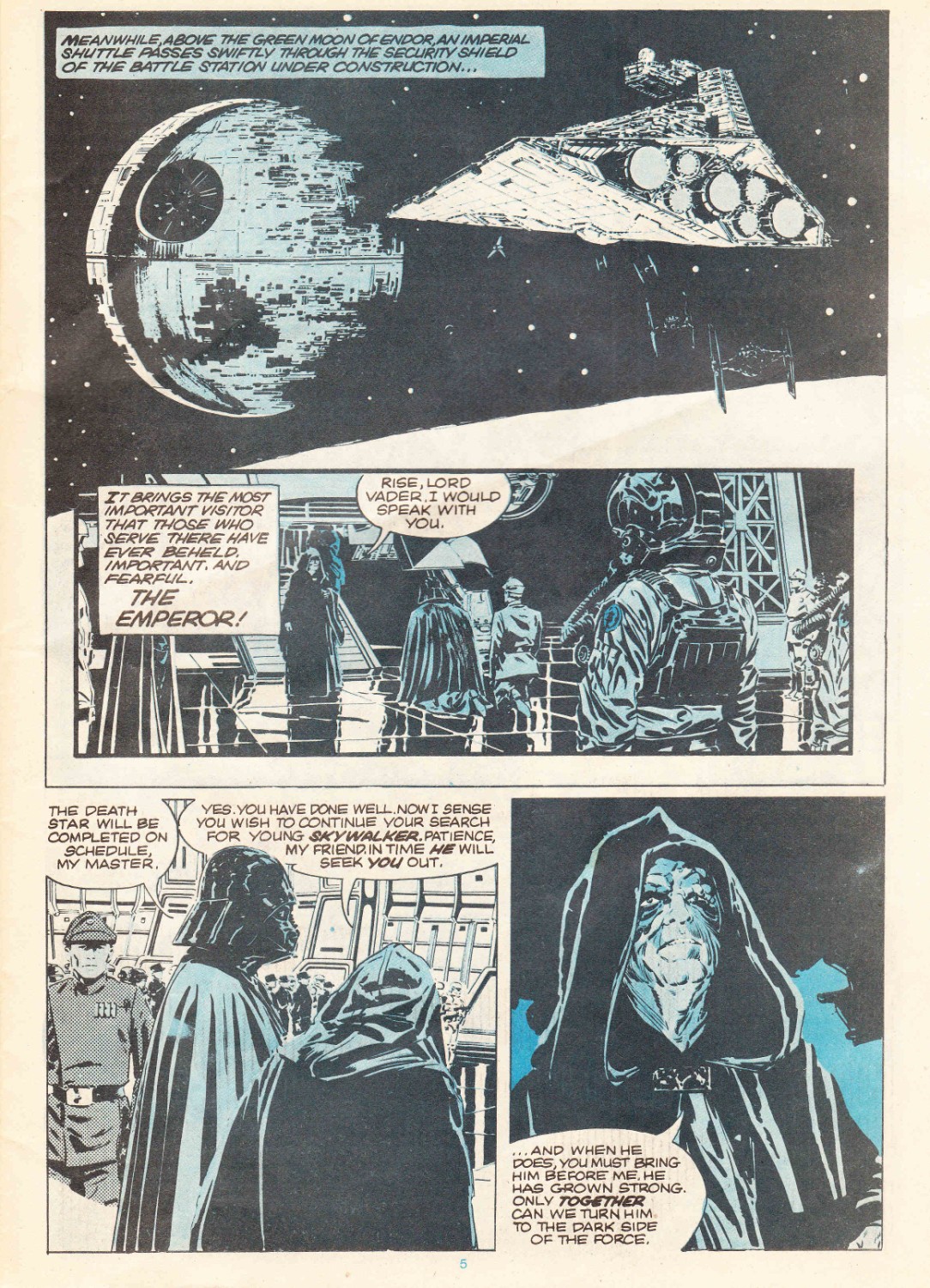 Read online Return of the Jedi comic -  Issue #4 - 5