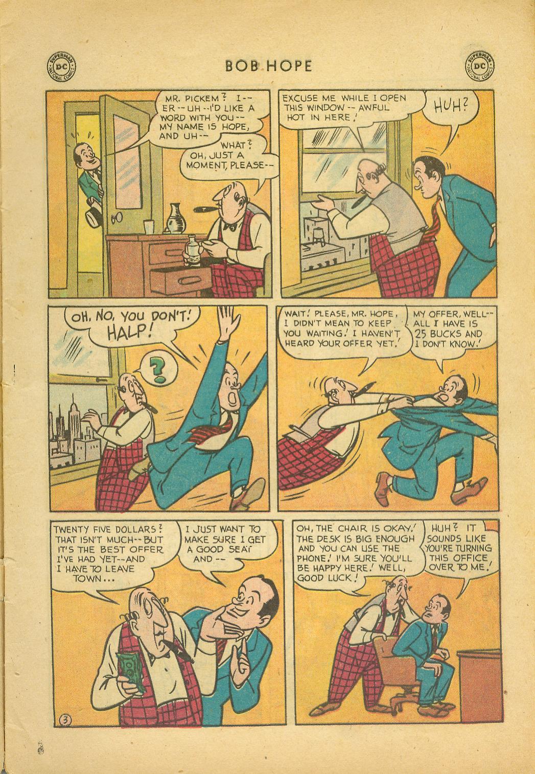 Read online The Adventures of Bob Hope comic -  Issue #49 - 5