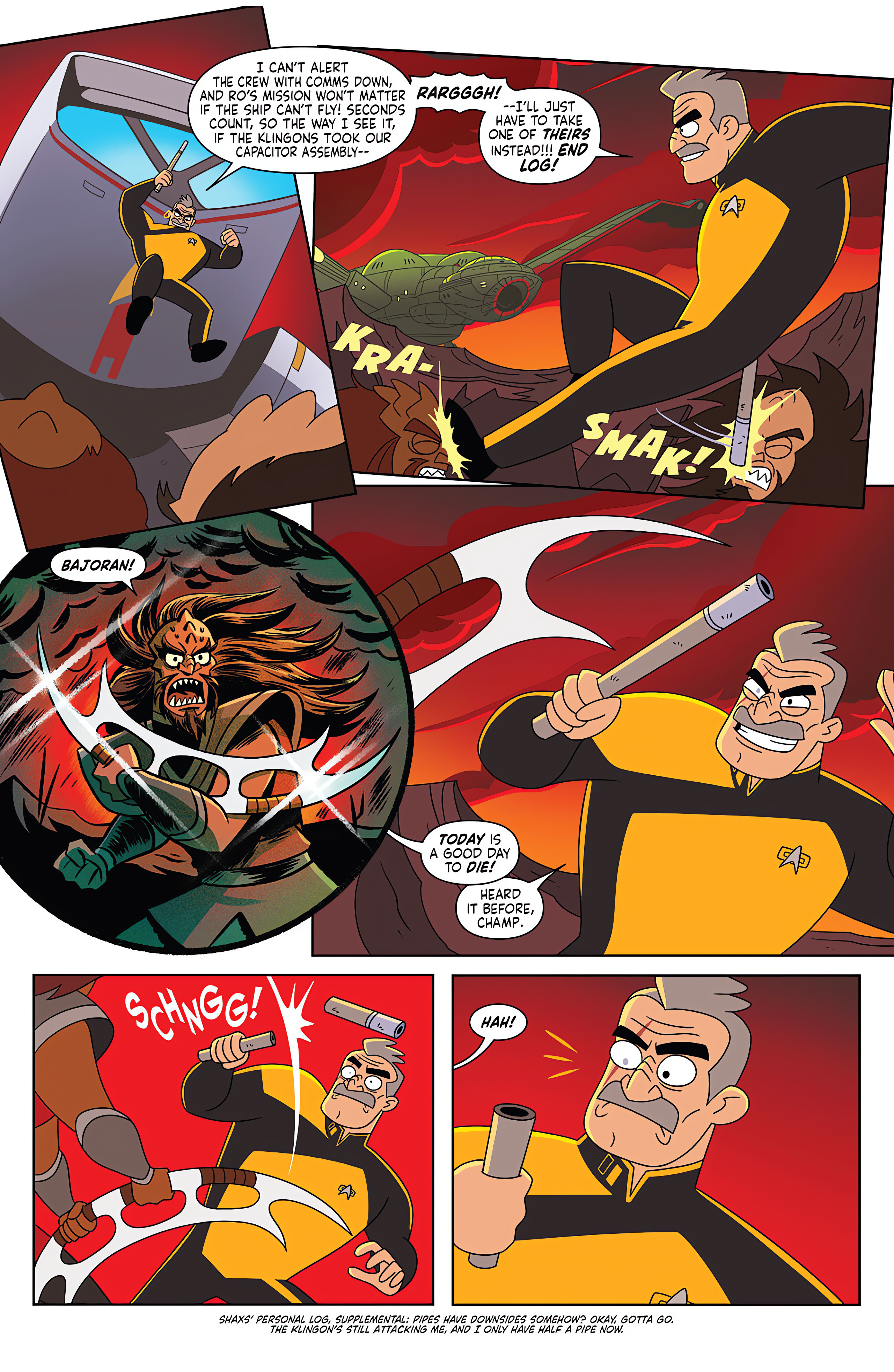 Read online Star Trek: Day of Blood – Shax’s Best Day comic -  Issue # Full - 9