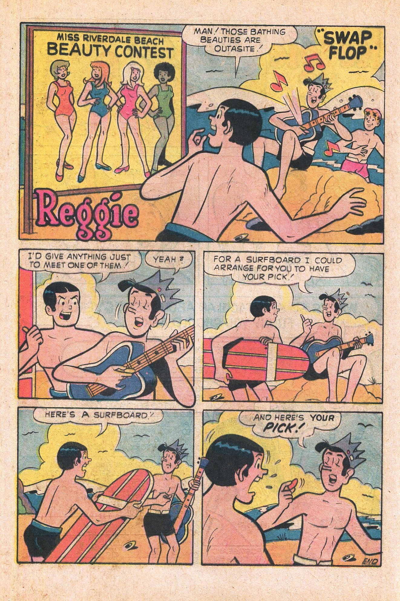 Read online Reggie's Wise Guy Jokes comic -  Issue #30 - 16