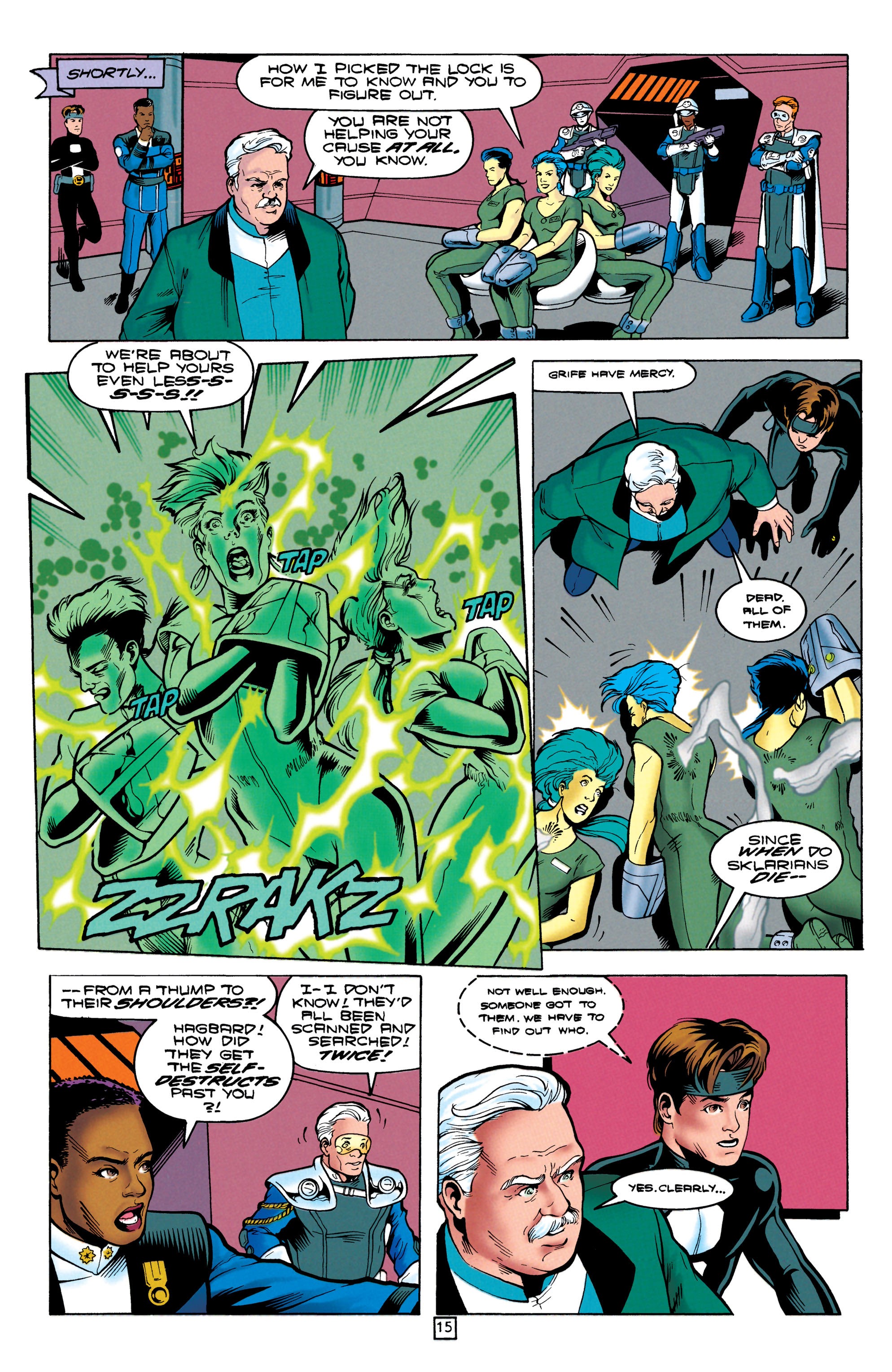 Read online Legionnaires comic -  Issue #57 - 16