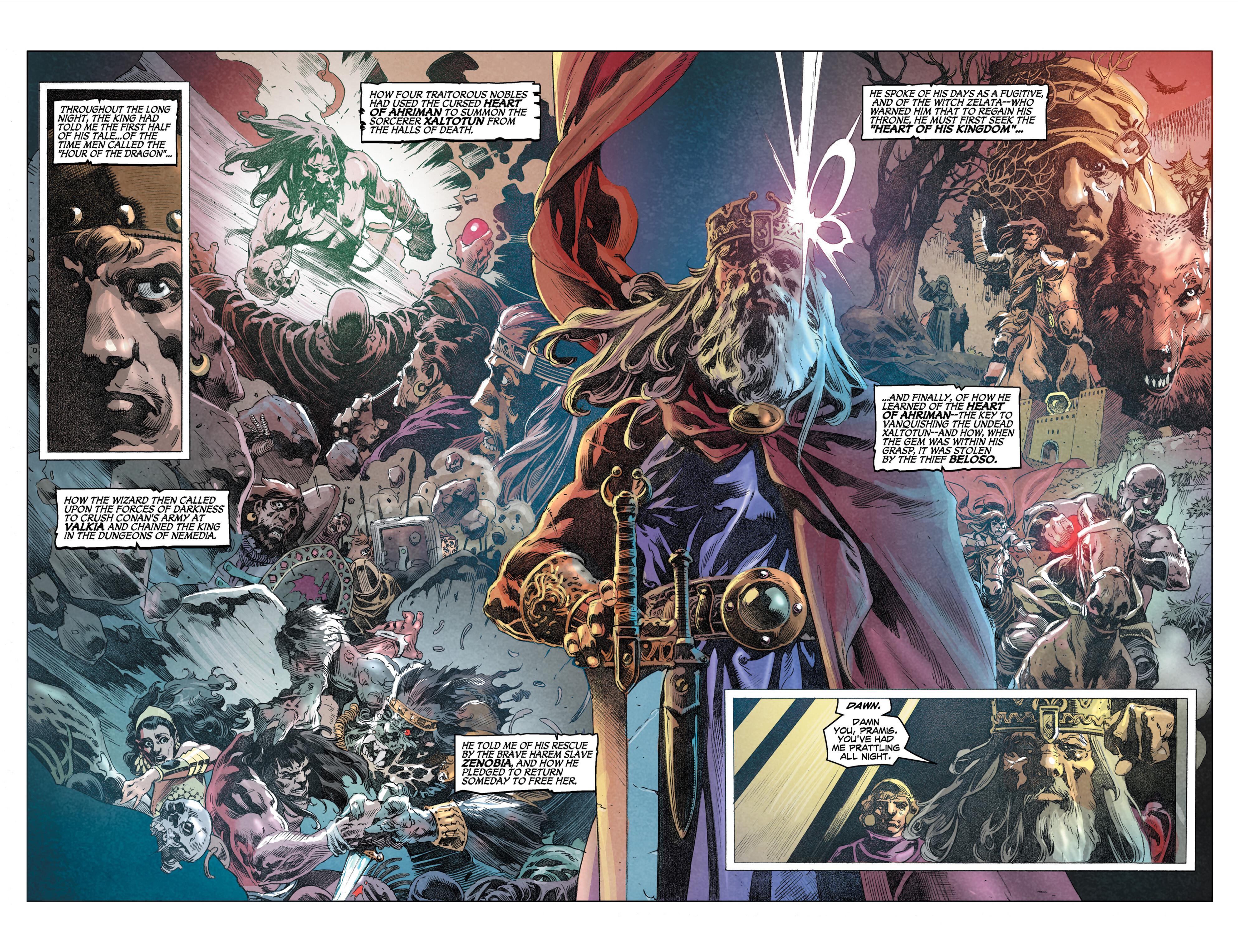 Read online King Conan Chronicles Epic Collection comic -  Issue # Wolves And Dragons (Part 2) - 53