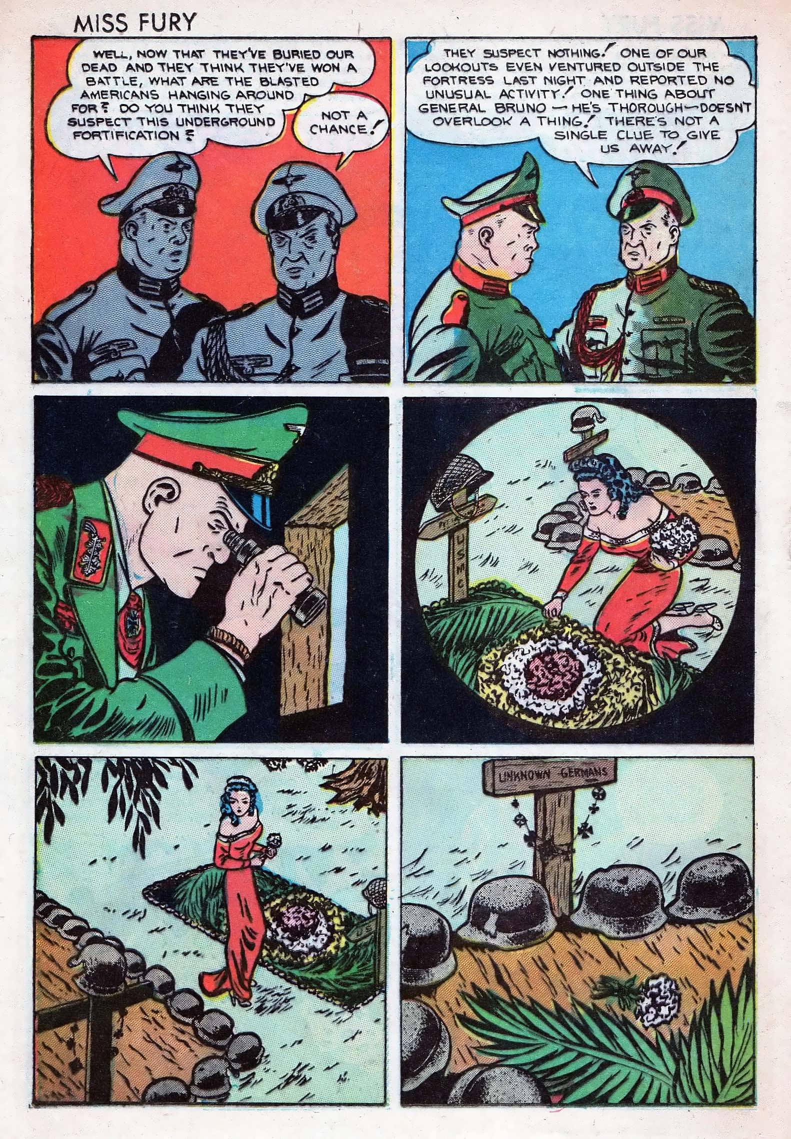 Read online Miss Fury Comics comic -  Issue #5 - 20