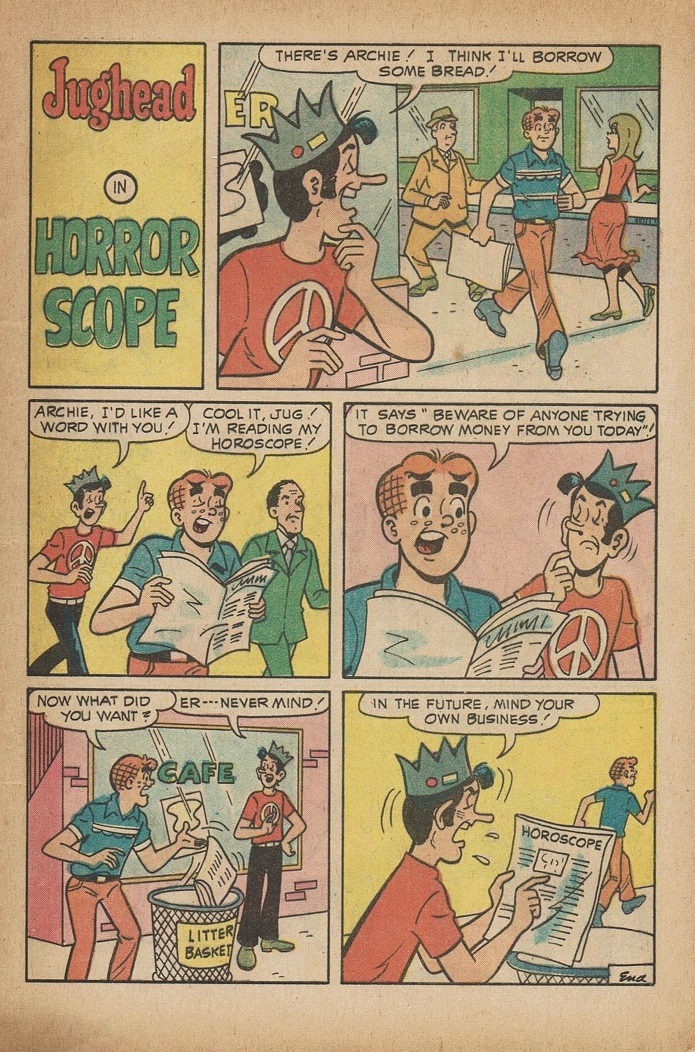 Read online Jughead's Jokes comic -  Issue #29 - 5
