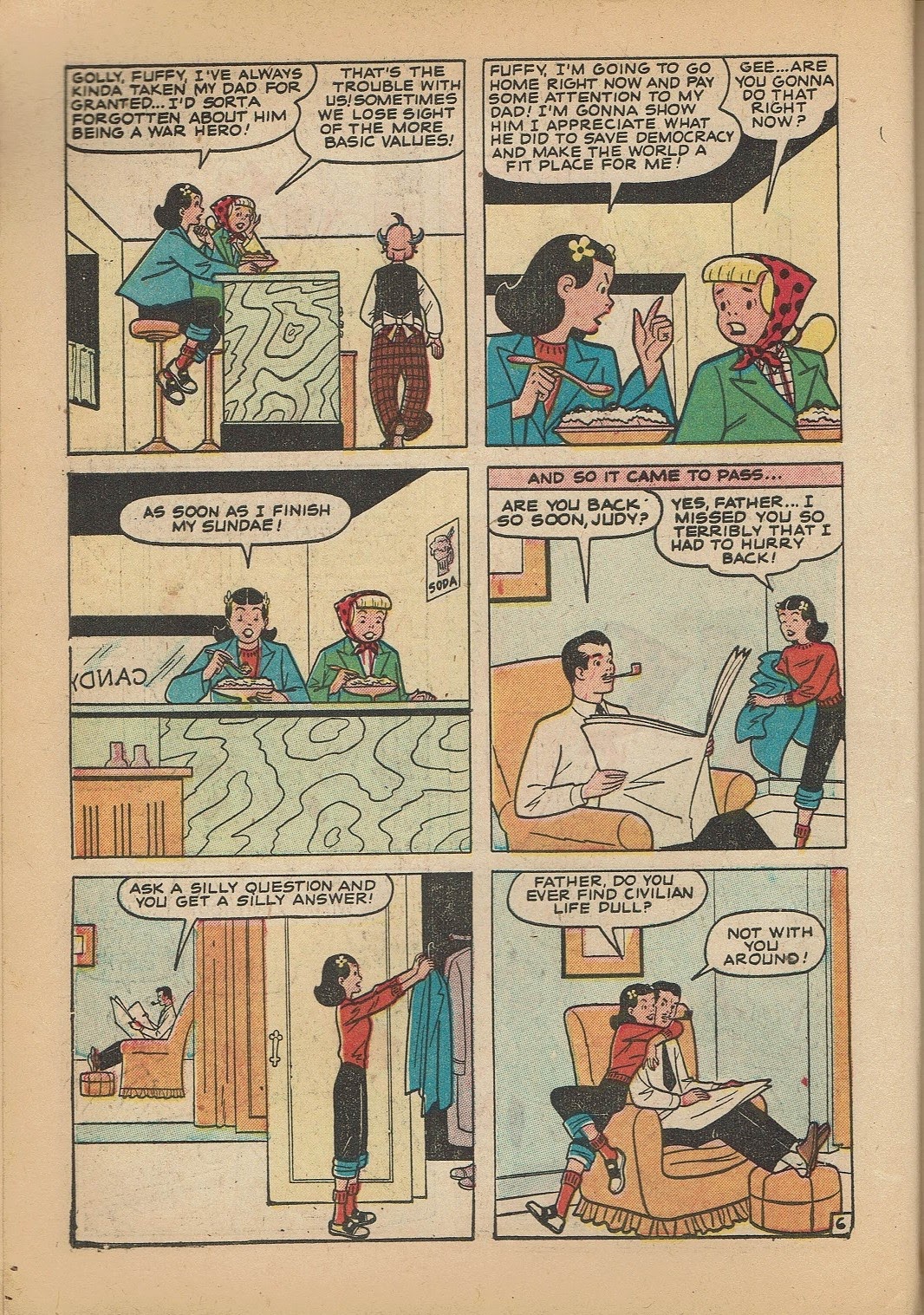 Read online Junior Miss (1947) comic -  Issue #38 - 8
