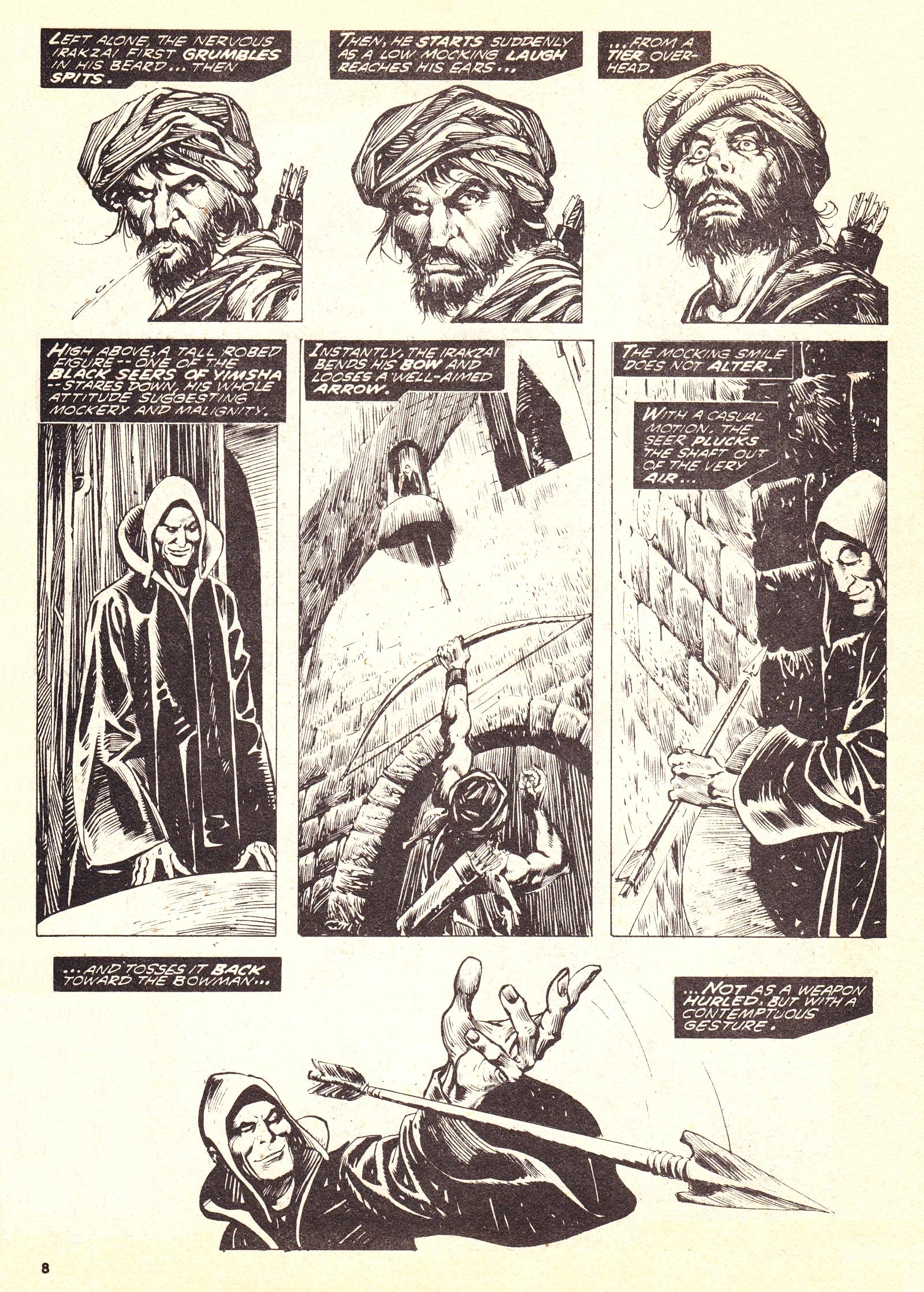 Read online The Savage Sword of Conan (1975) comic -  Issue #8 - 8